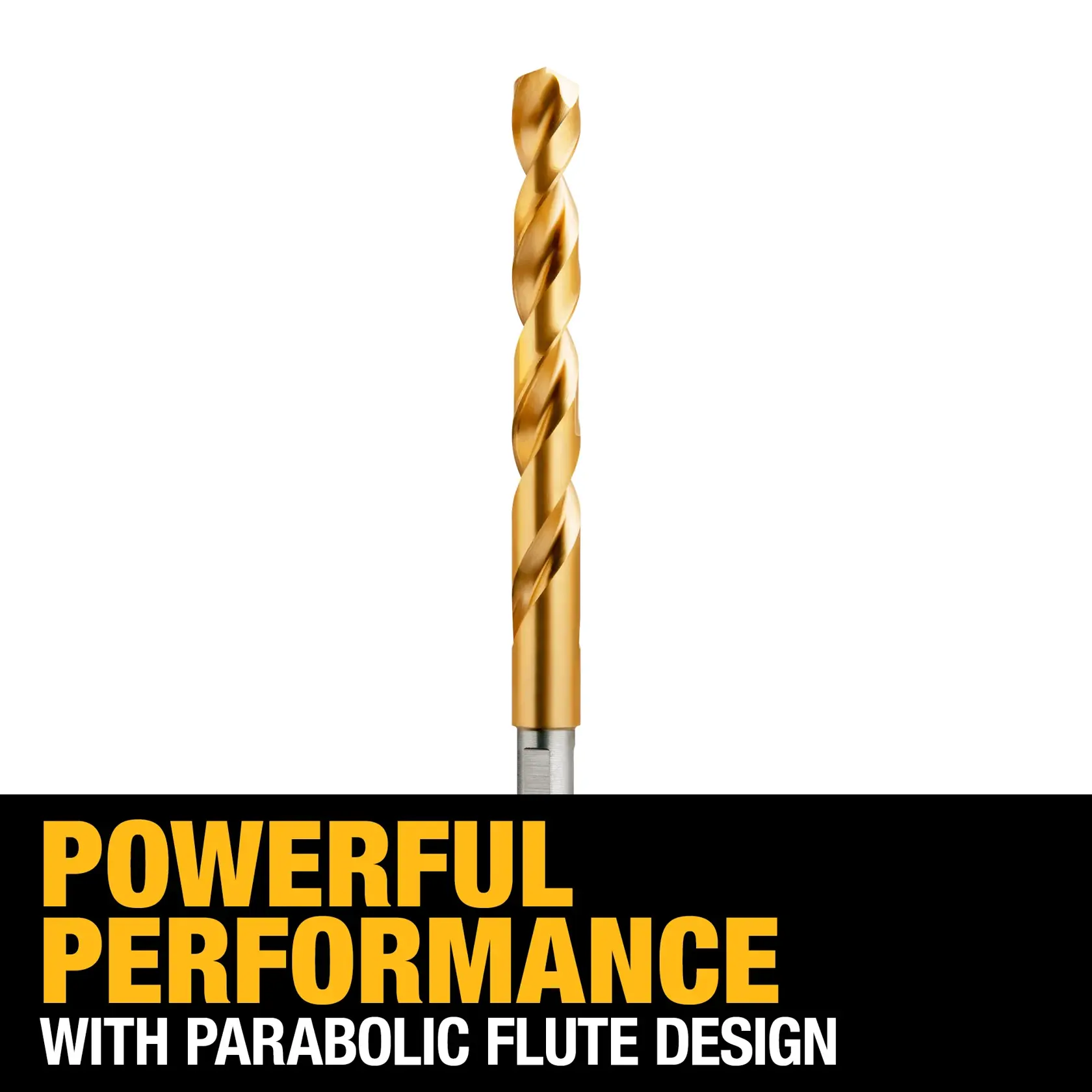 7/16-In. Titanium Nitride Coated Split Point Drill Bit