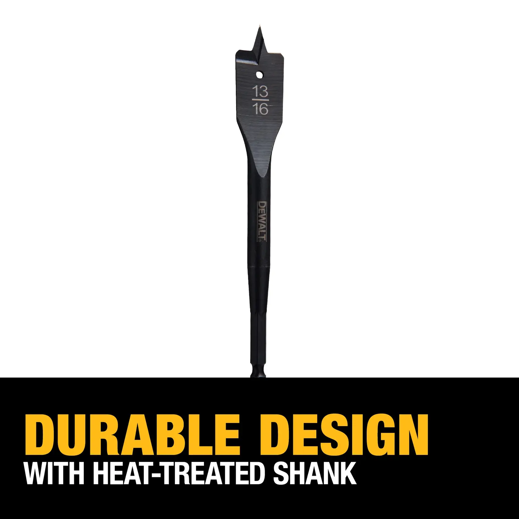 DEWALT® 13/16 Inch X 6 Inch Heavy Duty Spade Bit