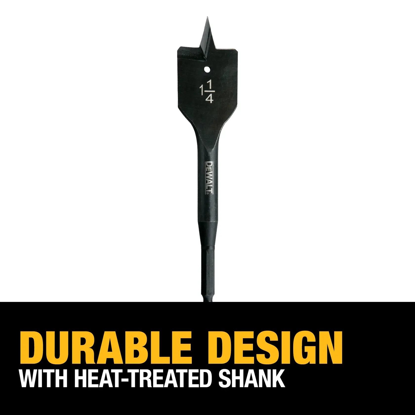 DEWALT® 1-1/4-in. x 6-in. Heavy Duty Spade Bit