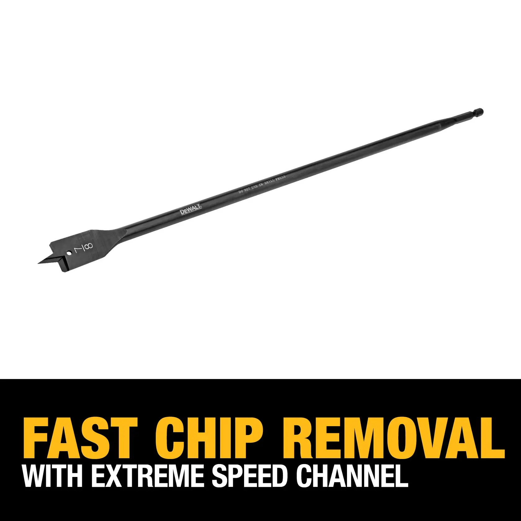 DEWALT® 7/8 Inch X 16 Inch Heavy Duty Spade Bit