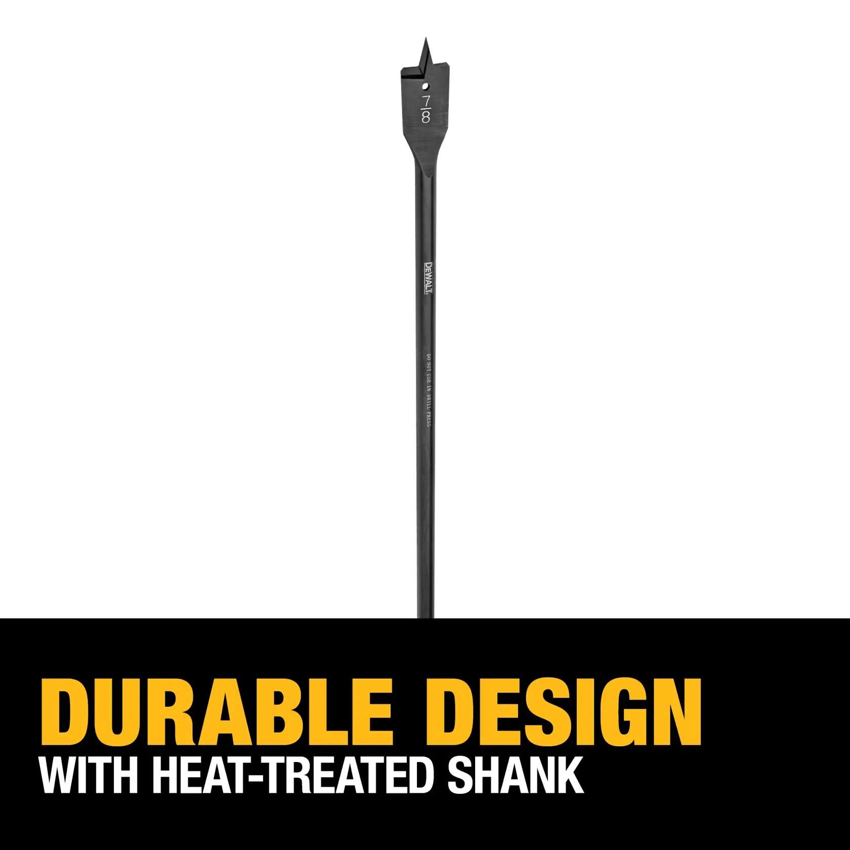 DEWALT® 7/8 Inch X 16 Inch Heavy Duty Spade Bit