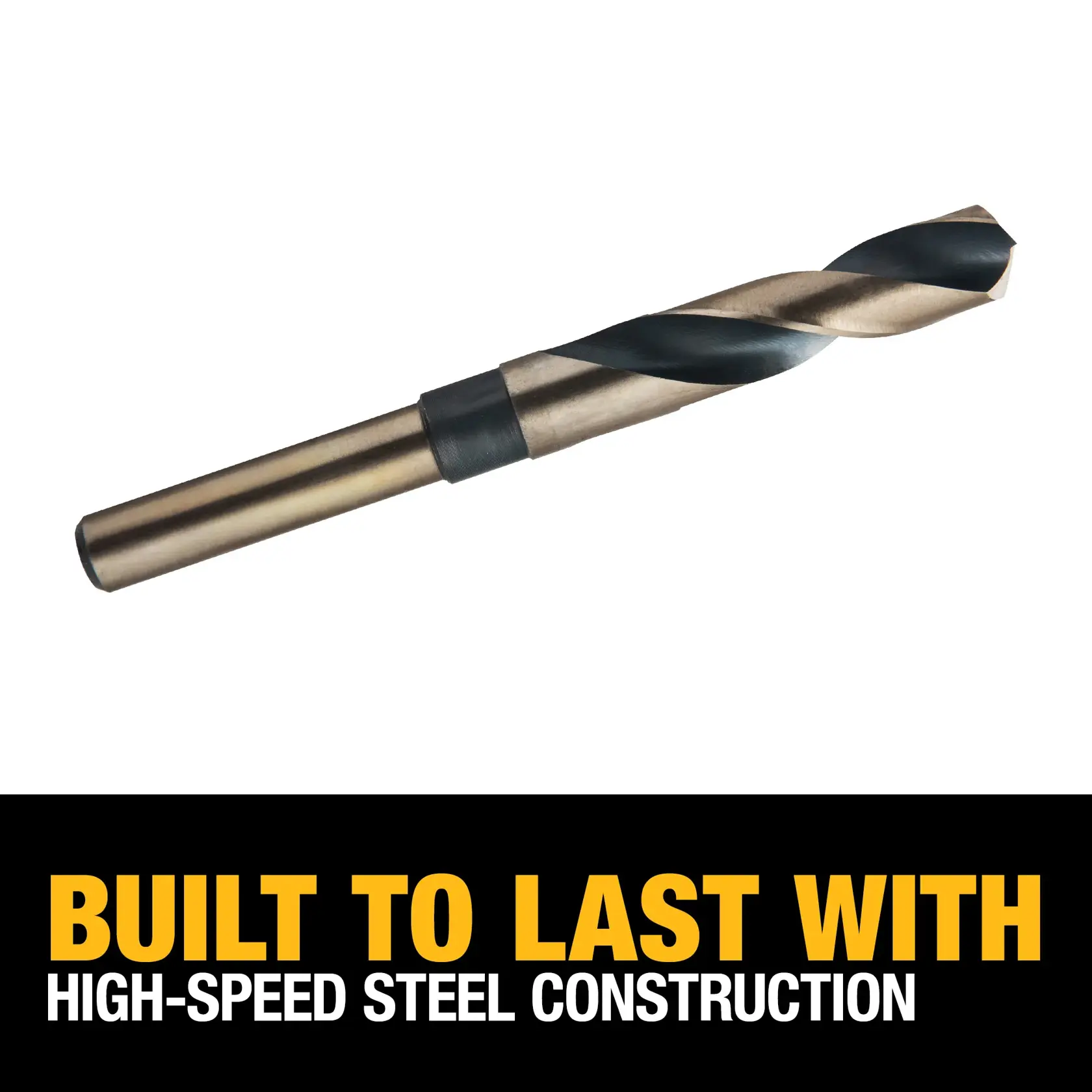 DEWALT® 5/8-in. Silver & Deming Black Oxide Drill Bit - 1/2-in. Shank