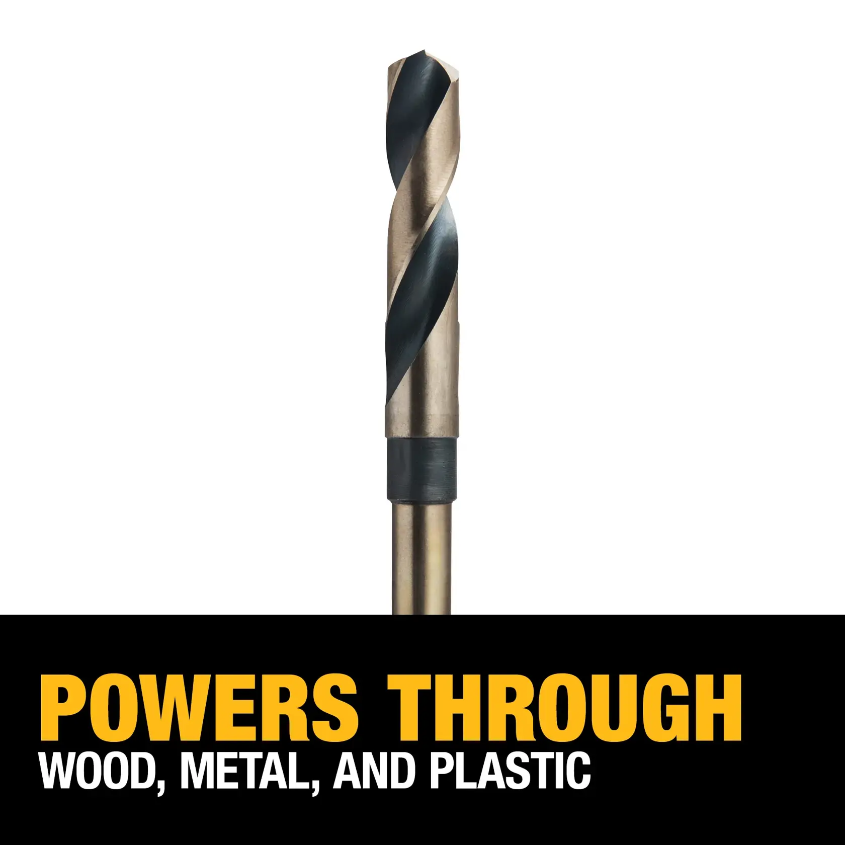 DEWALT® 5/8-in. Silver & Deming Black Oxide Drill Bit - 1/2-in. Shank