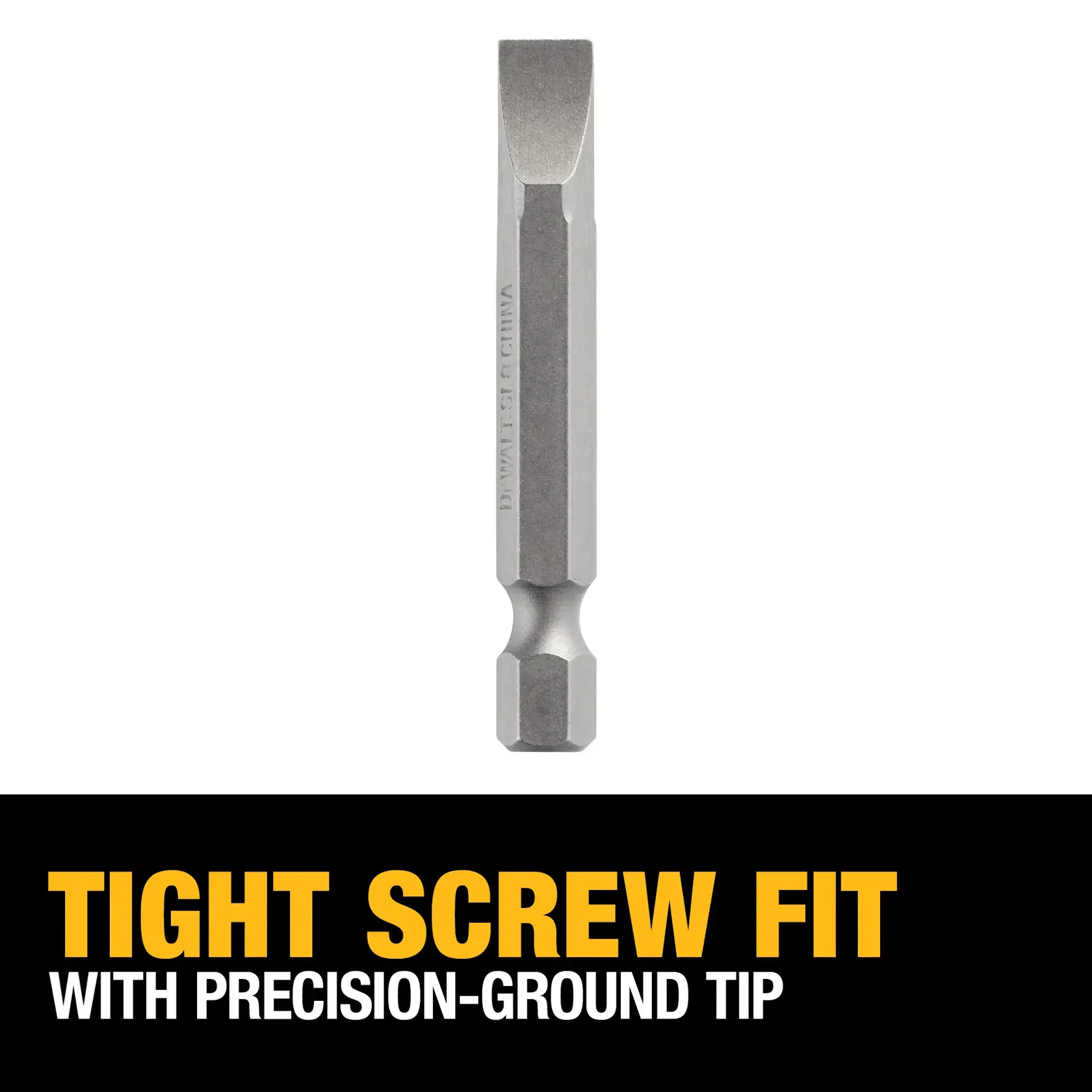 DEWALT® #8 Slotted 2-in. Power Screwdriving Bit (2-Pack)