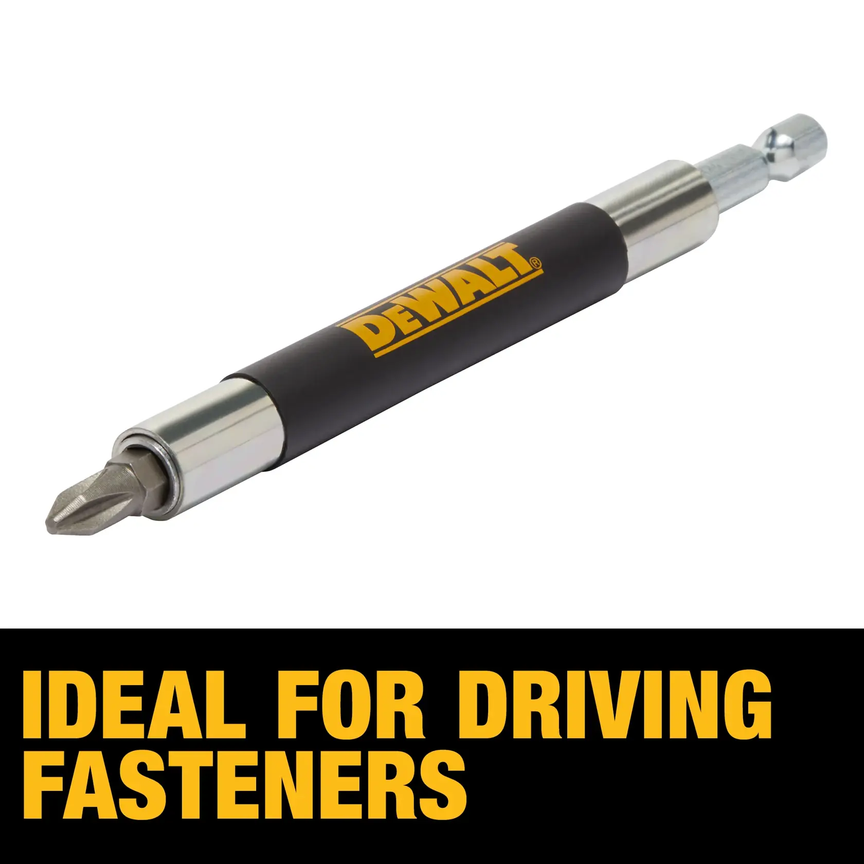 DEWALT® 6-in. Magnetic Drive Guide With 3 Bit Tips
