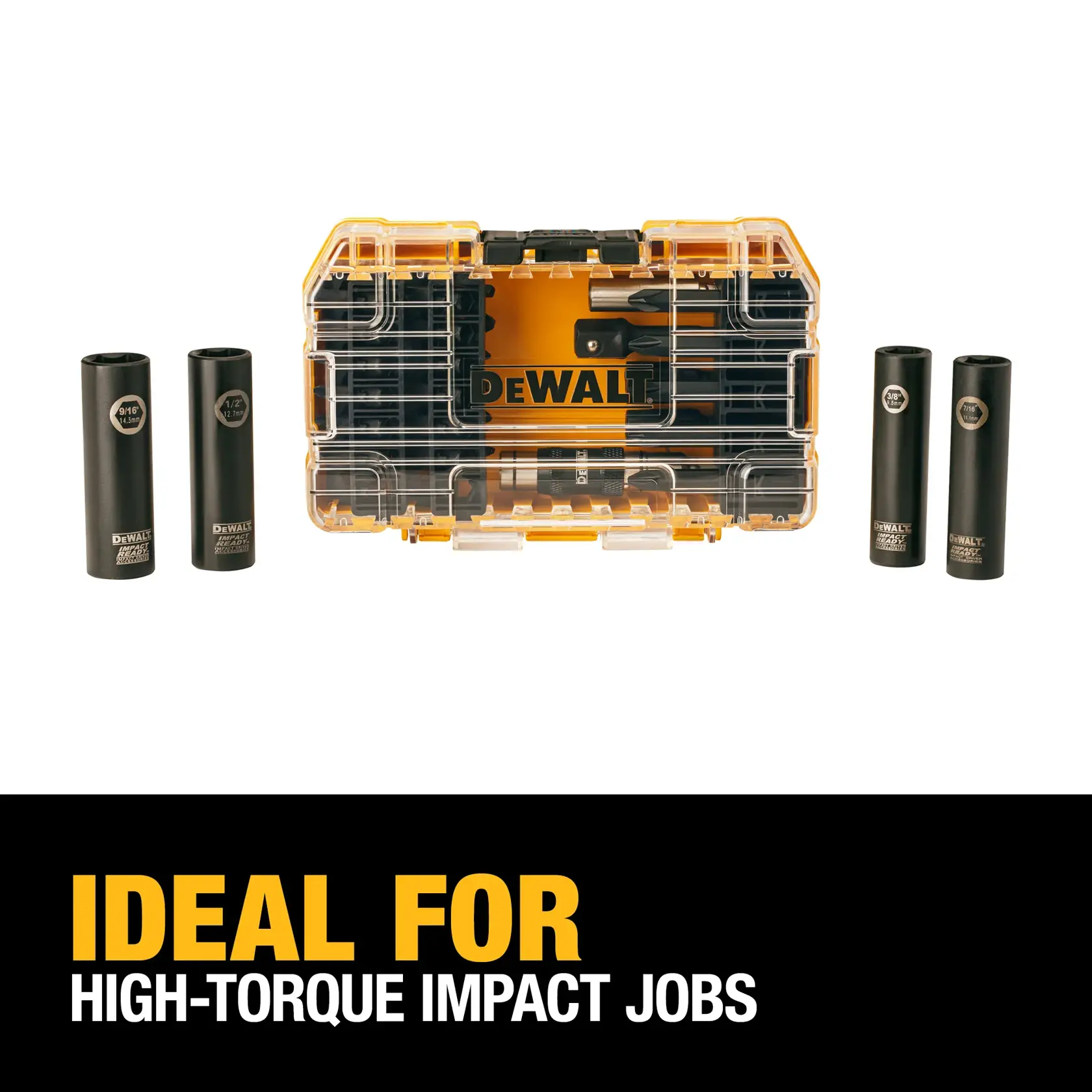 DEWALT® IMPACT READY® 38-Piece Impact Driver Accessory Set