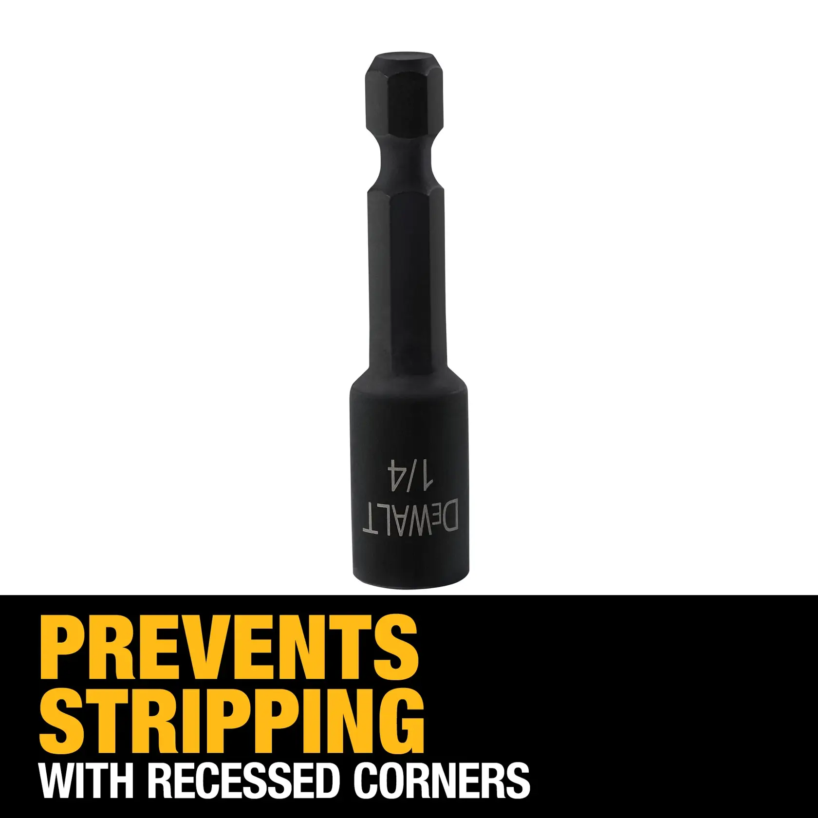 DEWALT® IMPACT READY® 1/4-in. x 1-7/8-in. Magnetic Nut Driver