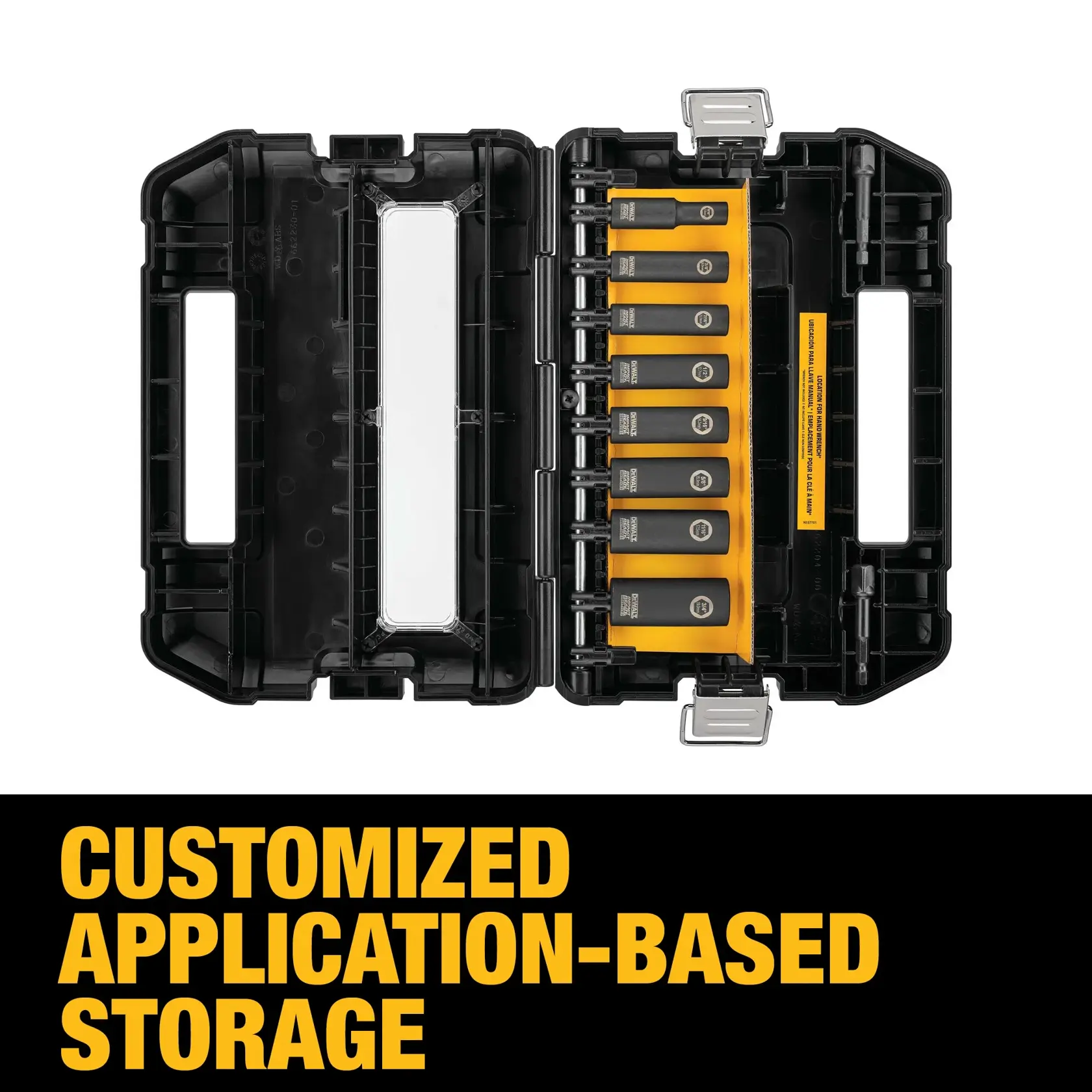 DEWALT® IMPACT READY® 3/8-in. 10-pc. Socket Set