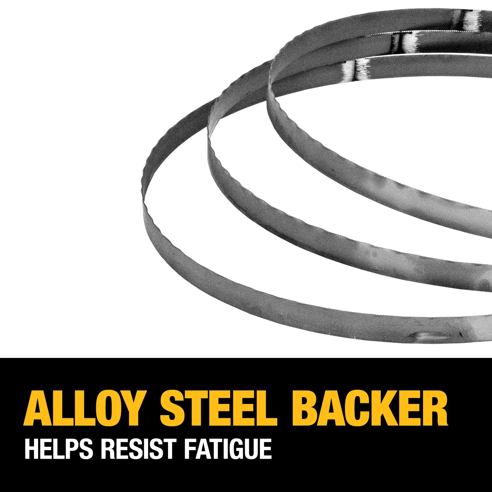 DEWALT® Portable Band Saw Blade, 32-7/8-in (835-mm), .020-in(.51-mm), 18 Tpi, (3-Pack)