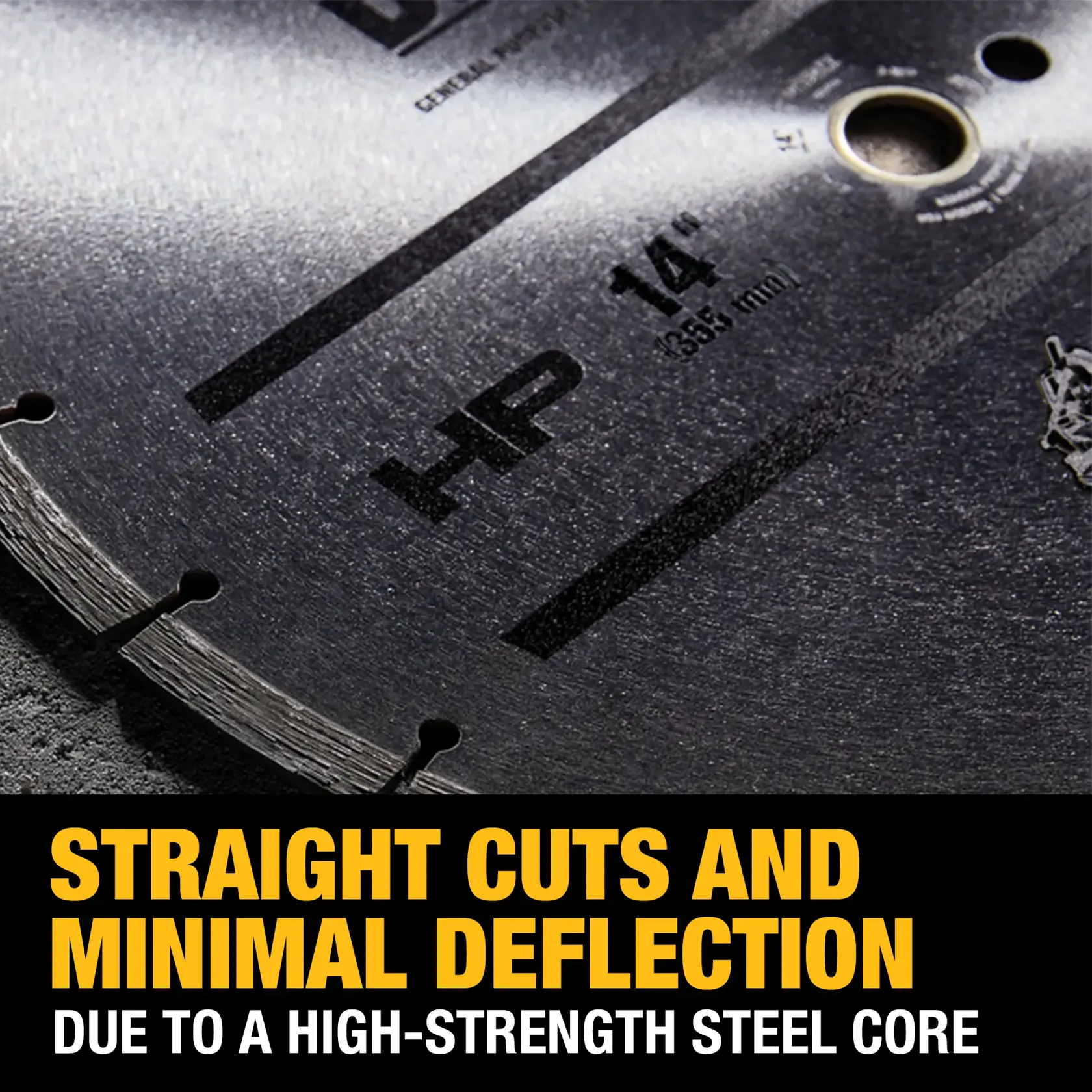 DEWALT® HP General Purpose Segmented Diamond Blade