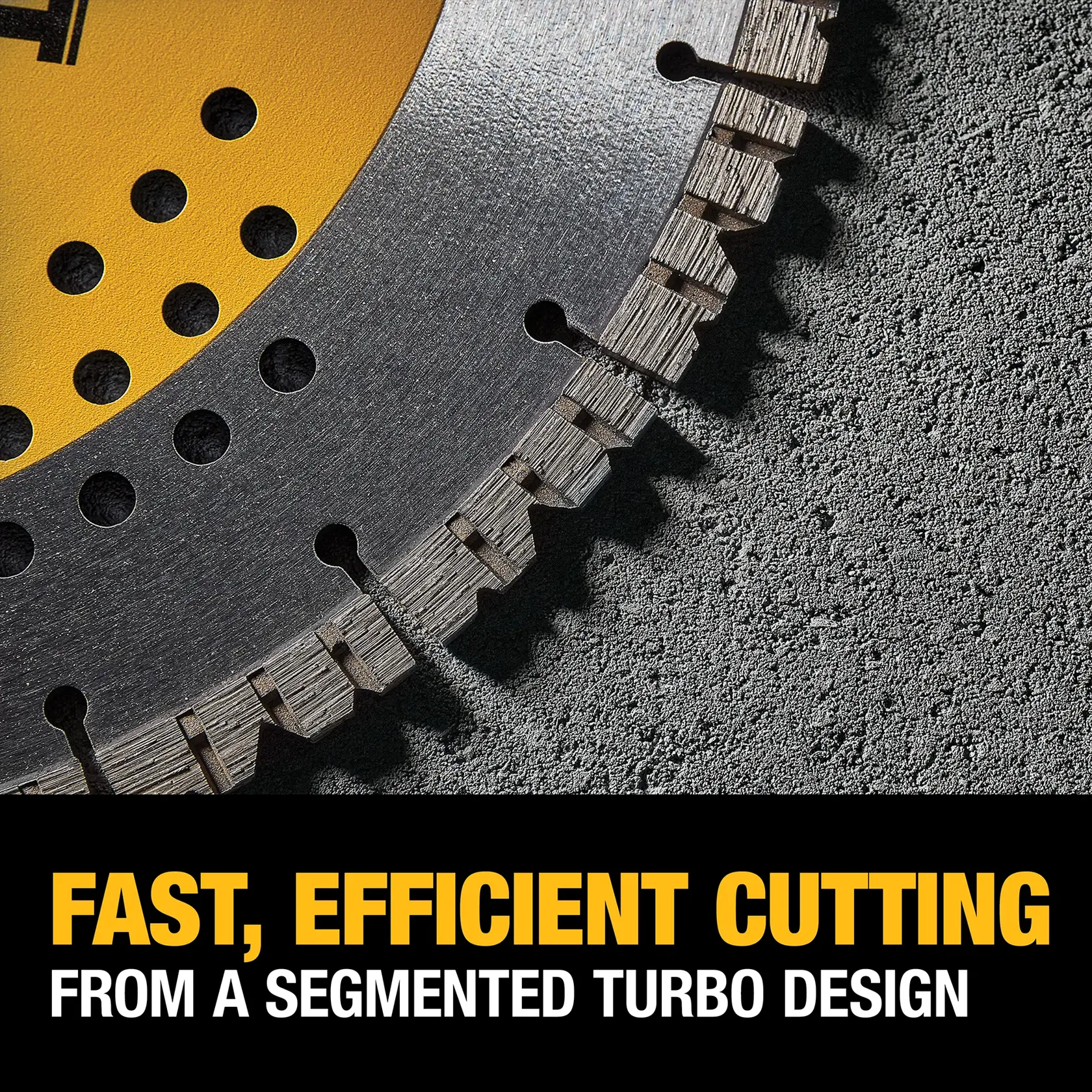 DEWALT® 14-in. XP Turbo Segmented Diamond Blade