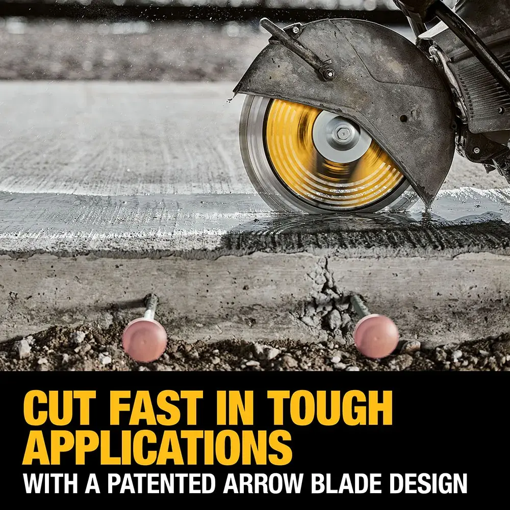 DEWALT® XP™4 Reinforced Concrete Segmented Diamond Blade