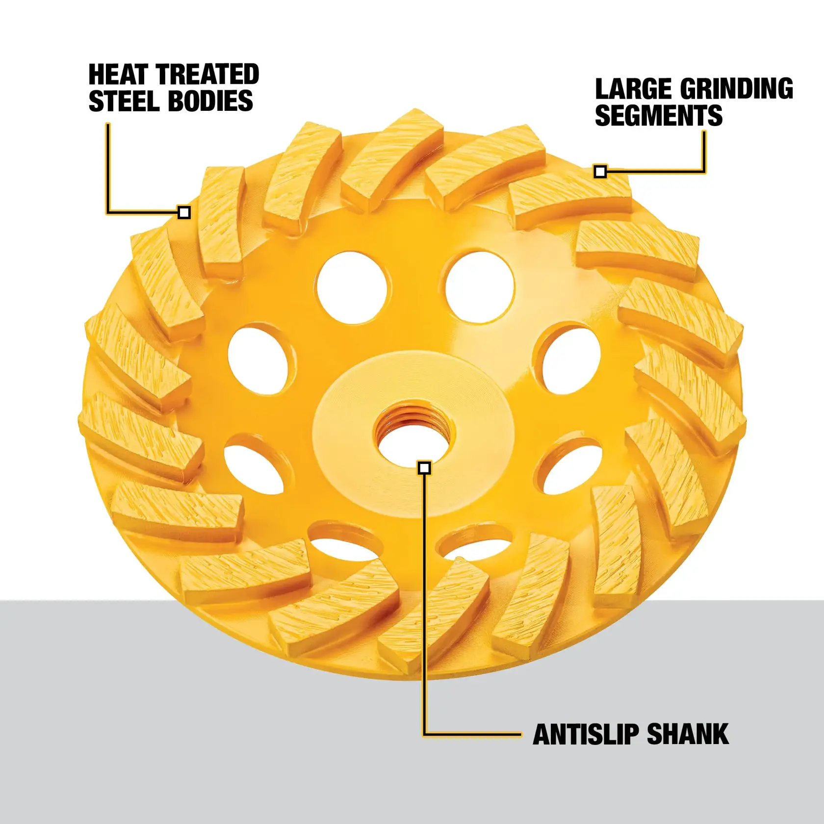DEWALT® 4-in. XP Turbo Diamond Cup Wheel