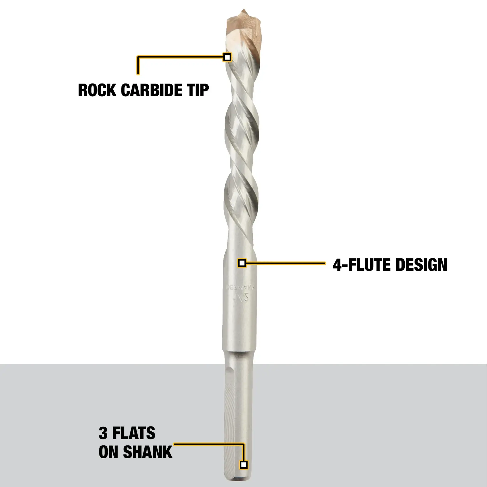 1/8“ X 3“ DRILL BIT PREMIUM PERCUSSION