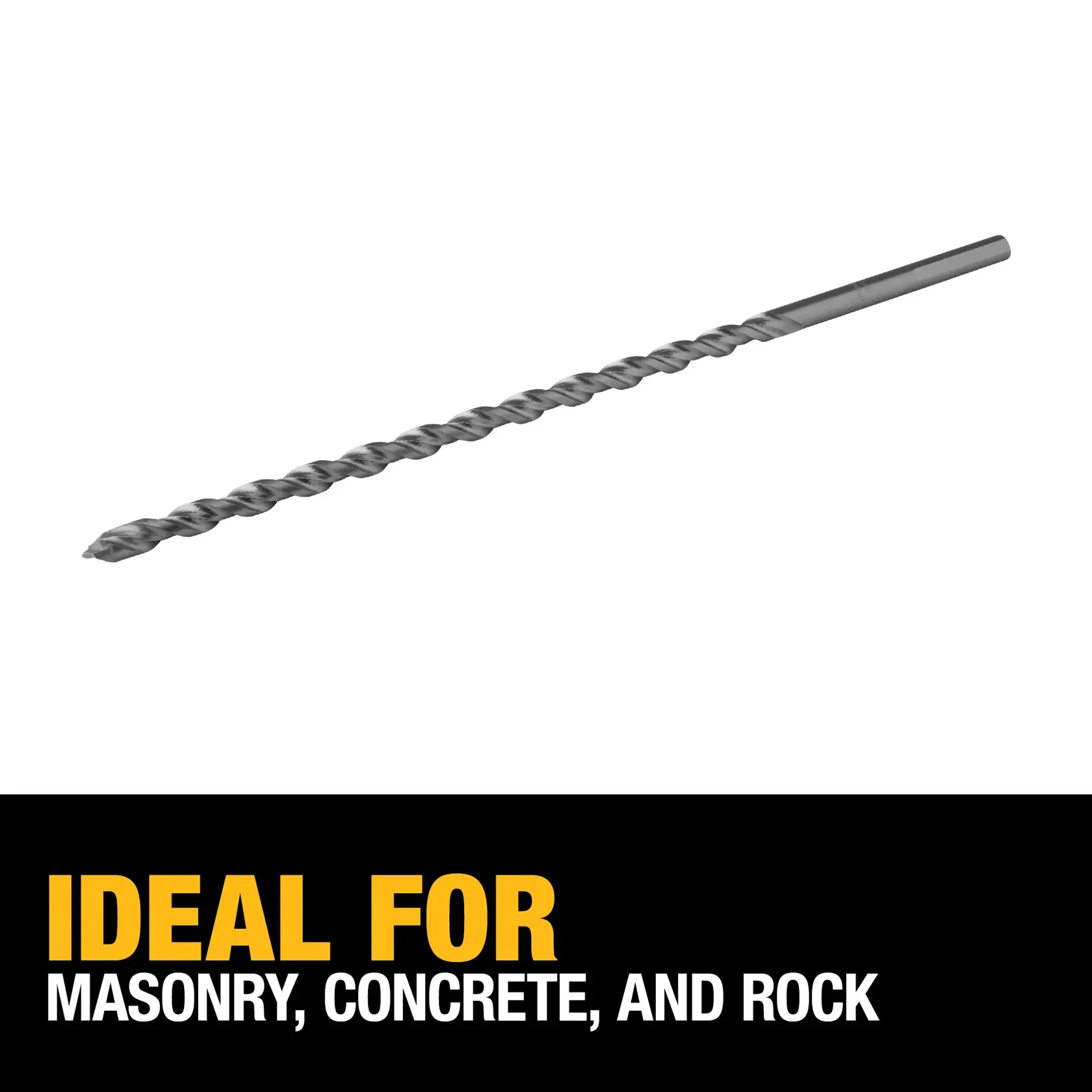 DEWALT® 3/8X12 Round Shank Bit