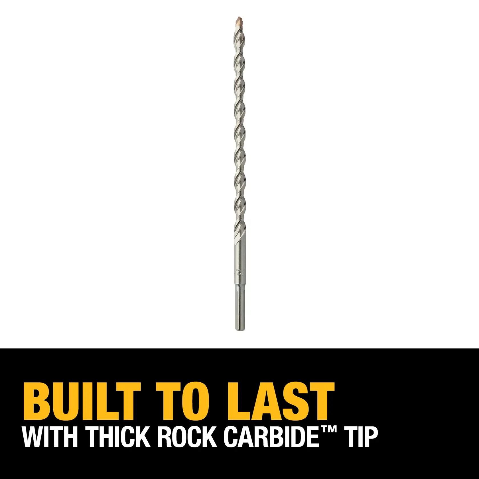 DEWALT® 1/2X12 Round Shank Bit