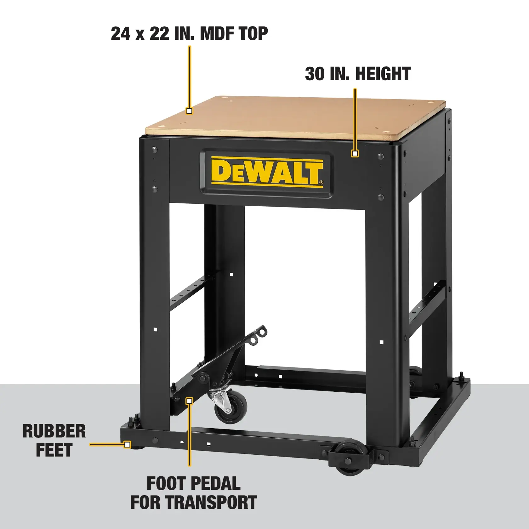 DEWALT® Mobile Thickness Planer Stand