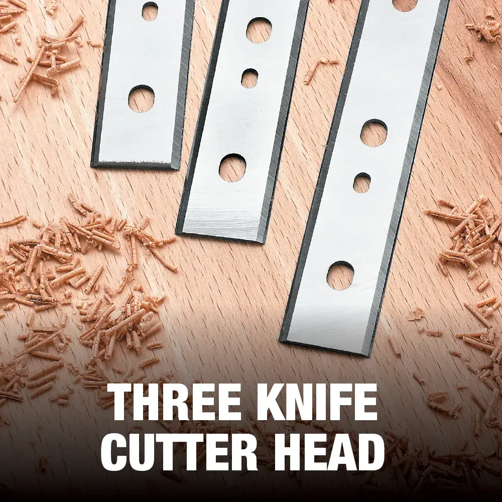 DEWALT® 13-in. 3-Knife Two Speed Thickness Planer