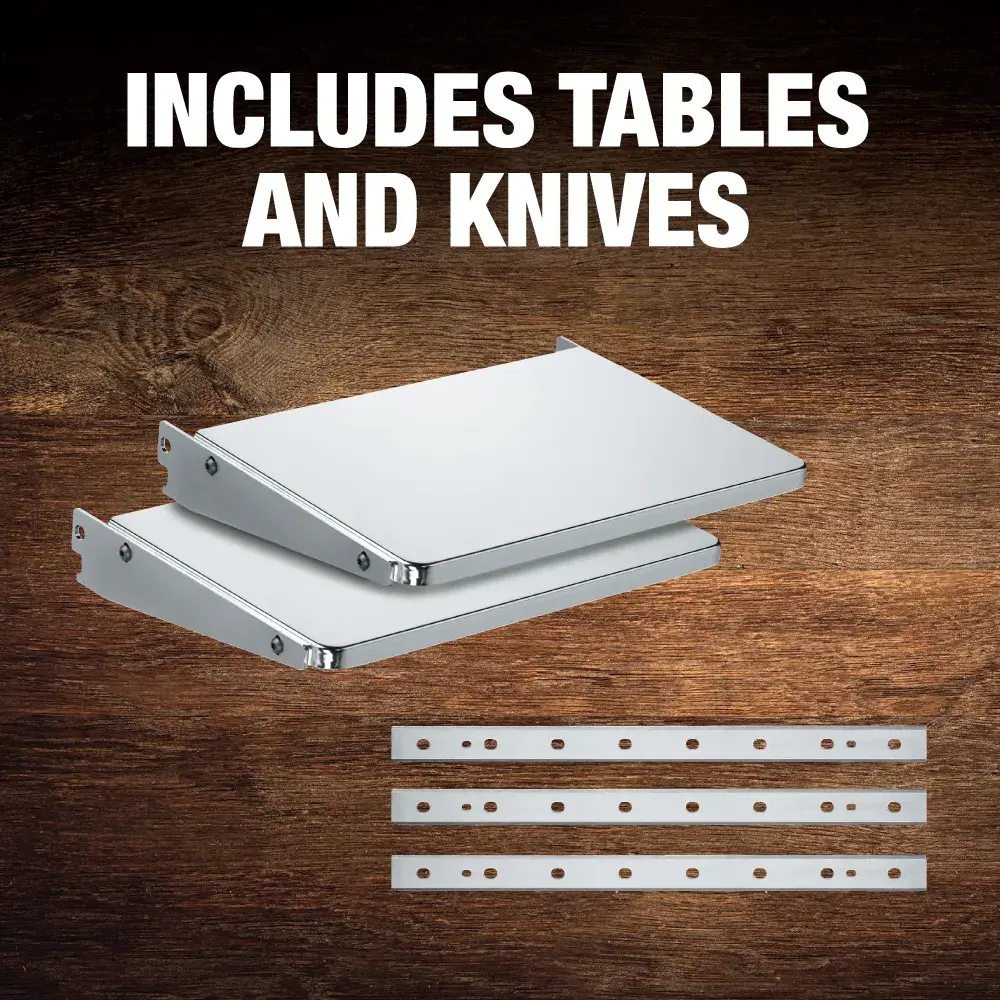 DEWALT® 13-in. 3-Knife Two Speed Thickness Planer