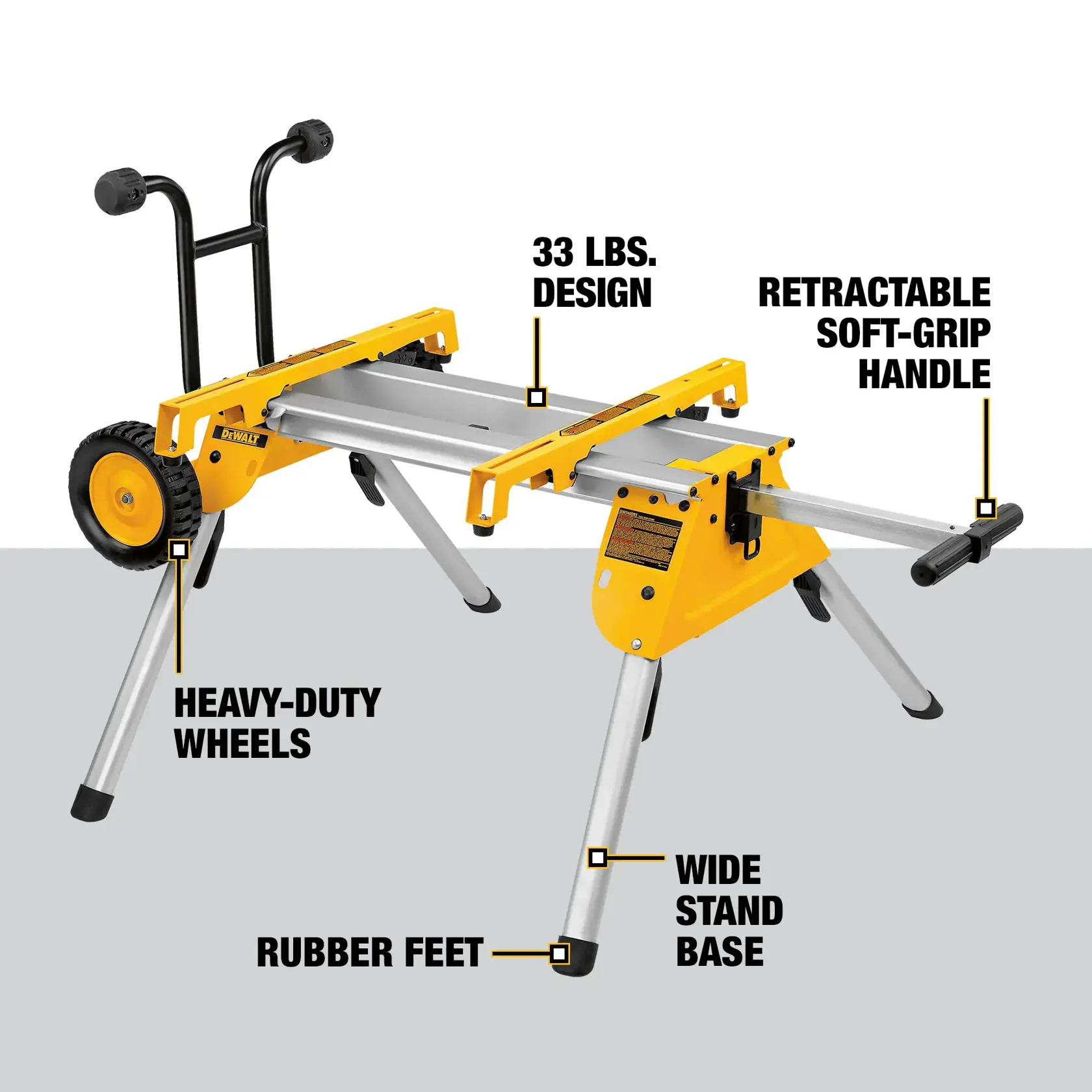 DEWALT® Rolling Table Saw Stand