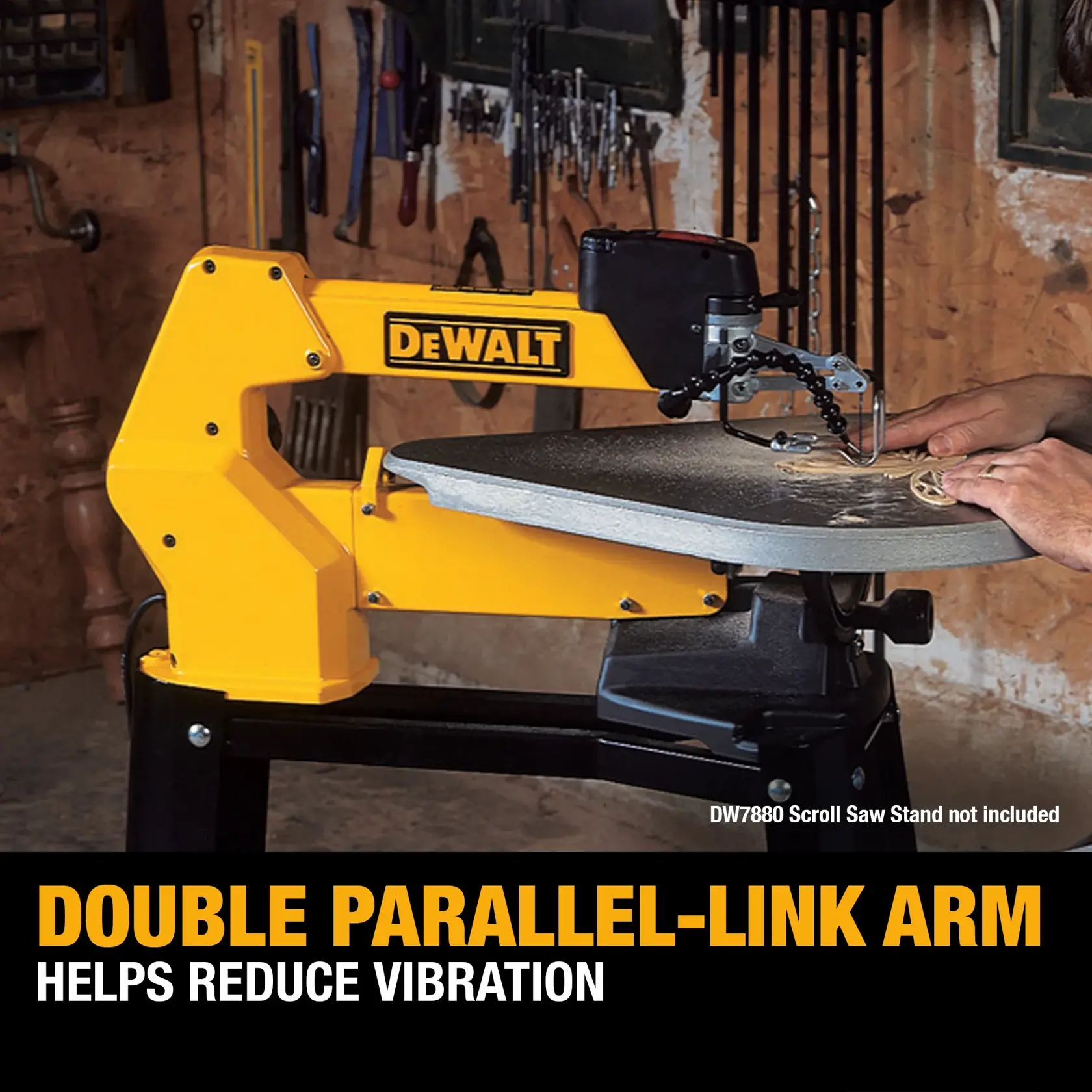 DEWALT® Scroll Saw, Variable-Speed, 1.3 Amp, 20-in.