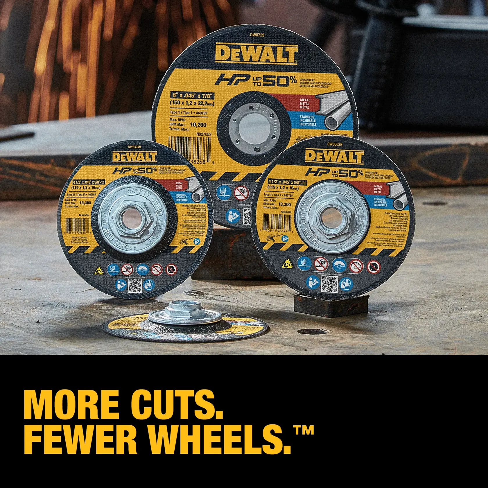 DEWALT® 7-in. (178mm) T41 Cutting Disc