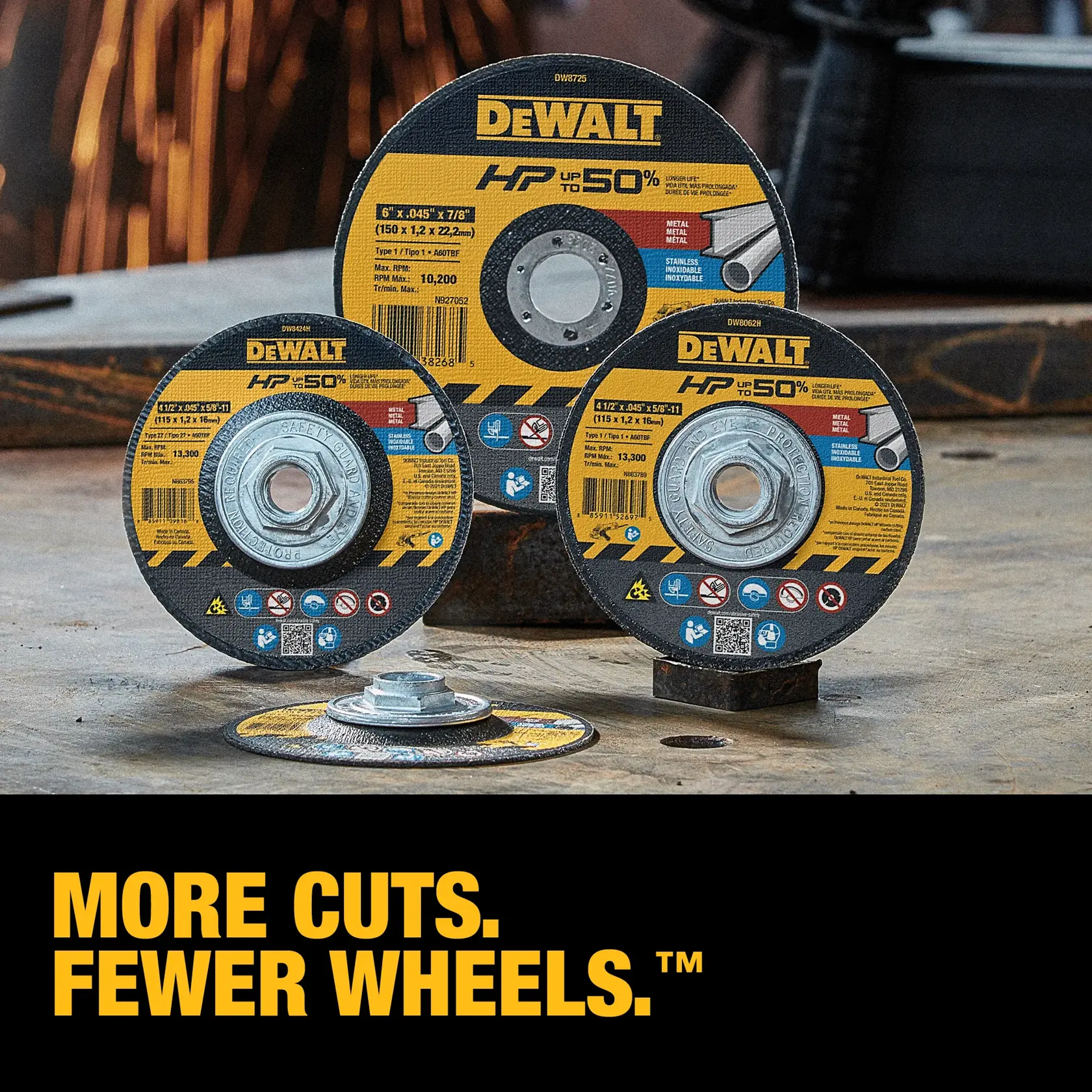 DEWALT® 7-in. (178mm) T27 Cutting Wheel