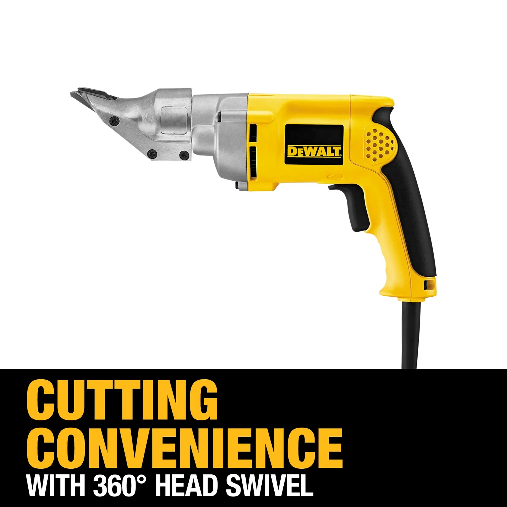 DEWALT® Swivel Head Shear (18 Gauge)