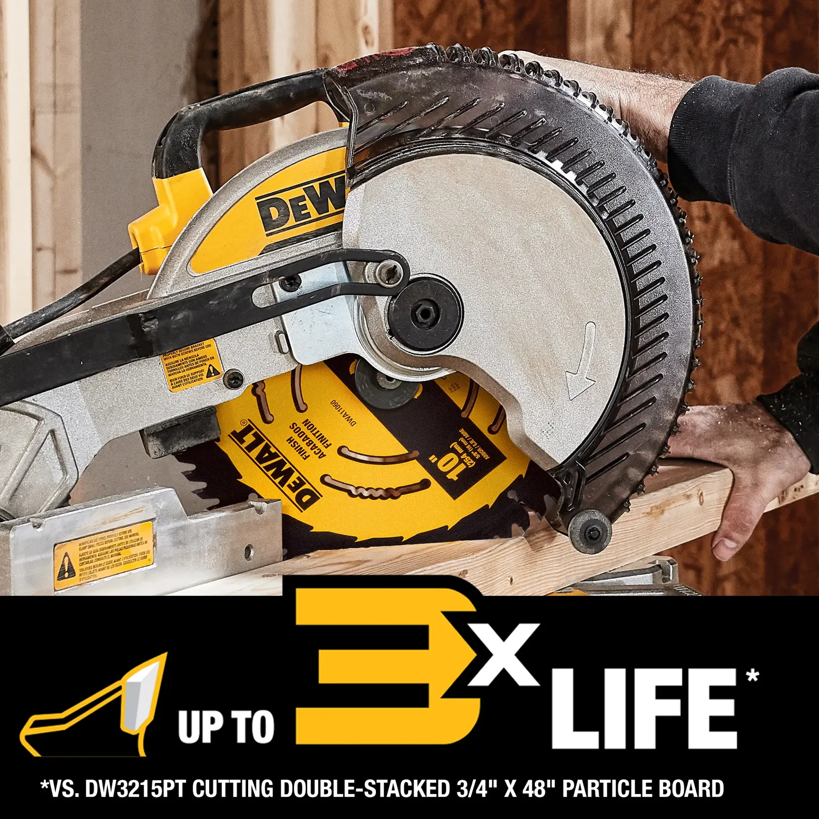 DEWALT® 10-in. 60 Tooth Finish Circular Saw Blade