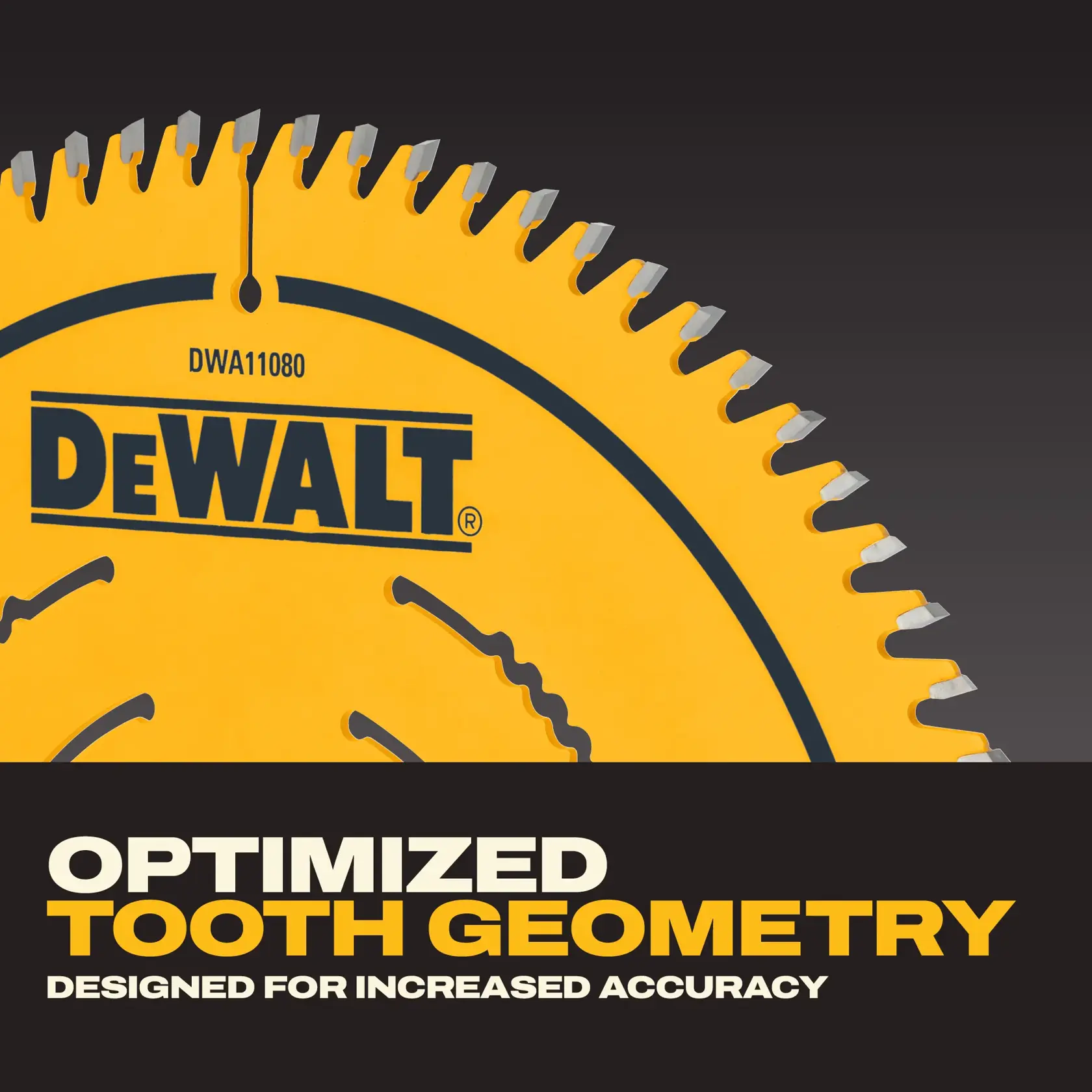 DEWALT® 10-in. (254mm) 80 Tooth Fine Finish Saw Blade