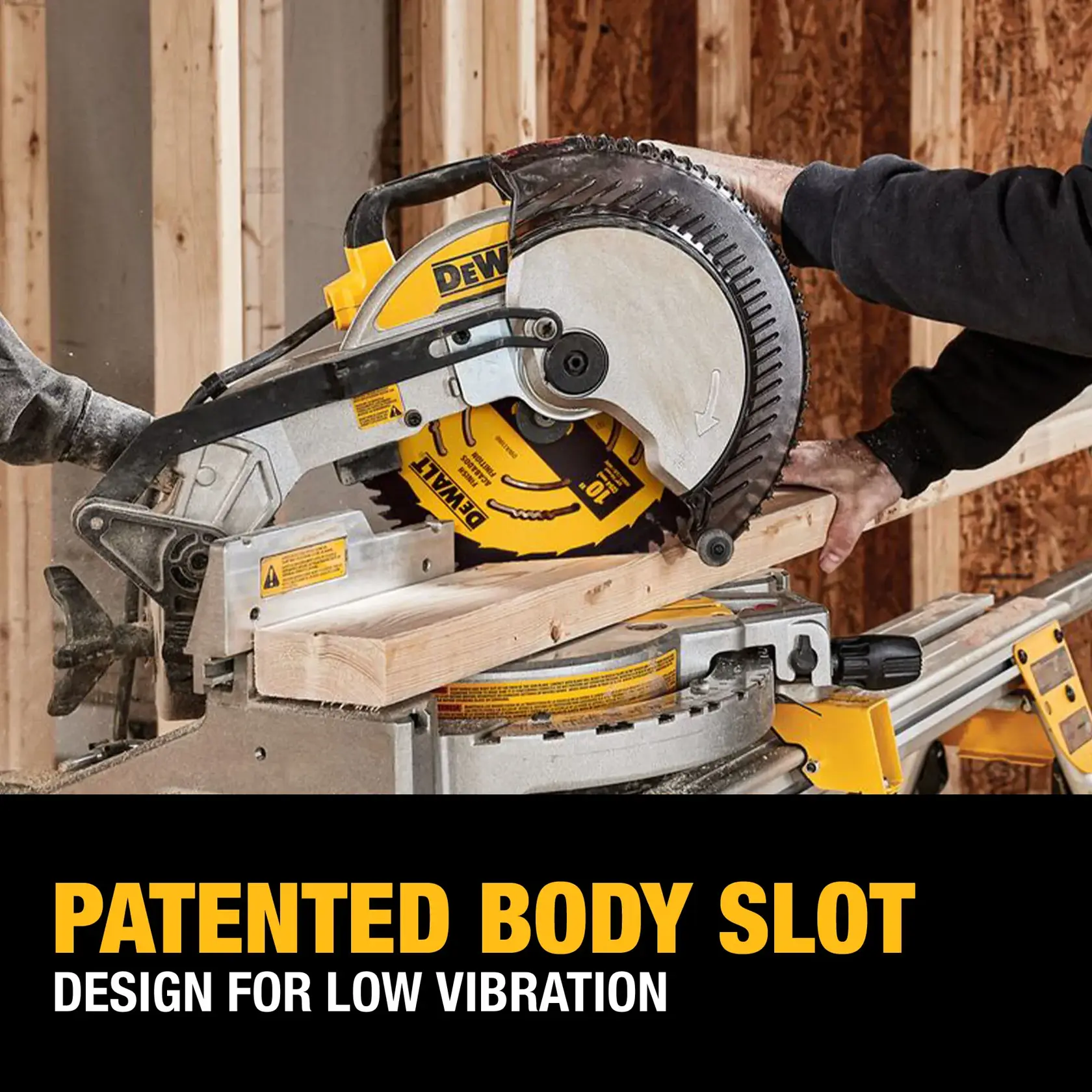 DWA110CMB DEWALT 10-inch Miter Saw Blade 2 Pack Feature Patented Body Slot Design
