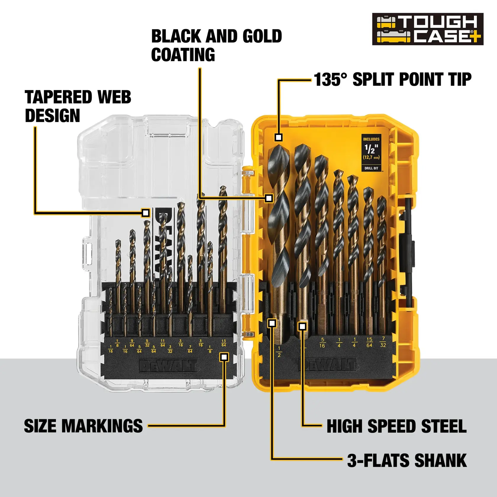 DEWALT® Black Oxide Set (21-pc.)