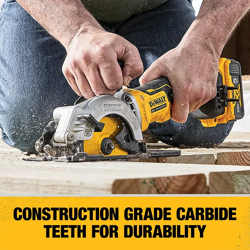 DEWALT® 20V MAX* ATOMIC™ 4-1/2-in. (115mm) 24-Tooth Circular Saw Blade
