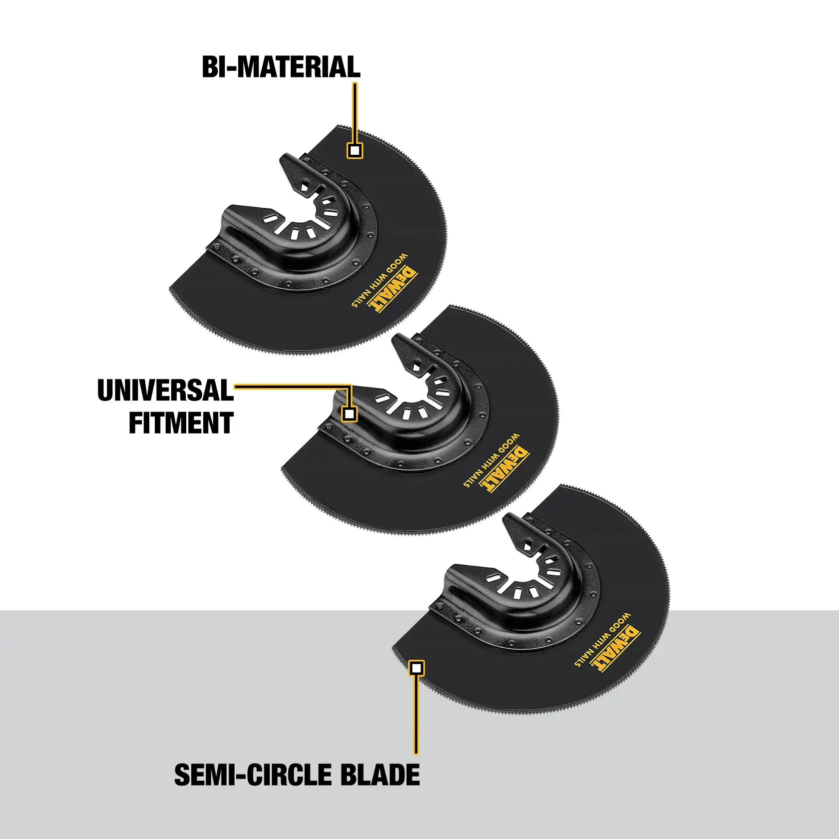 DEWALT® Oscillaing Flush Cut Blade (3 PK)