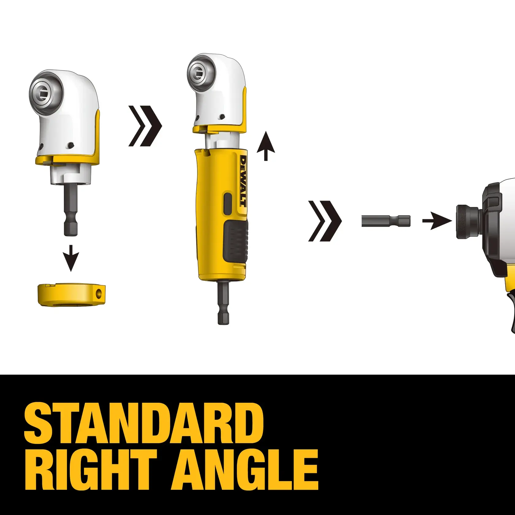 DEWALT® MAX fit modular right angle system