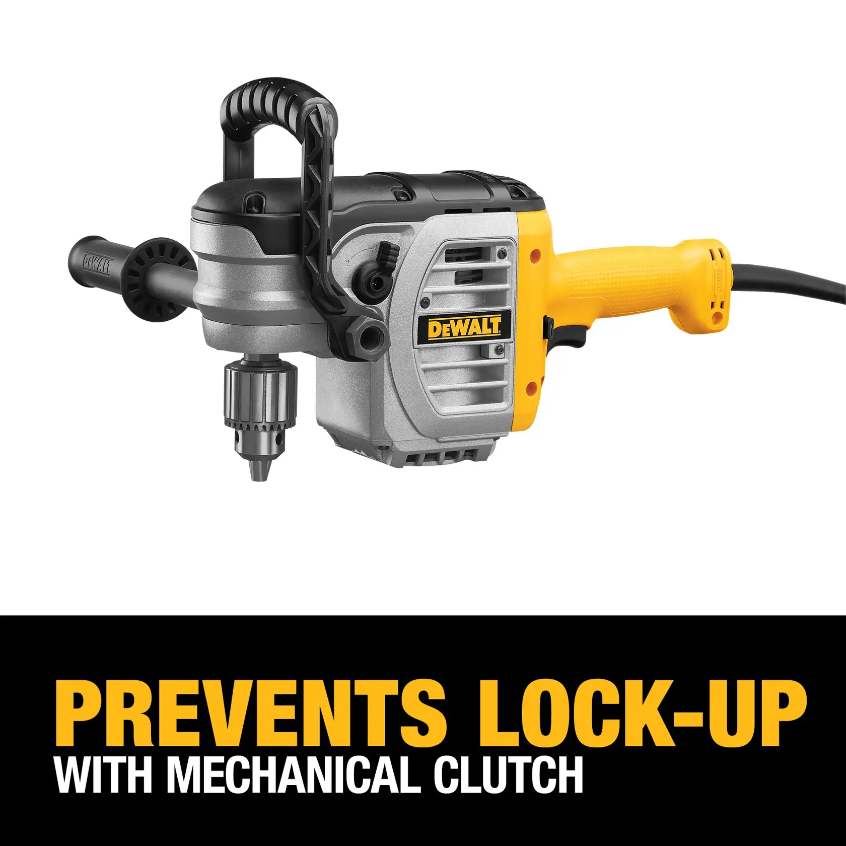 DEWALT® 1/2-in. VSR™ Stud and Joist Drill with Clutch