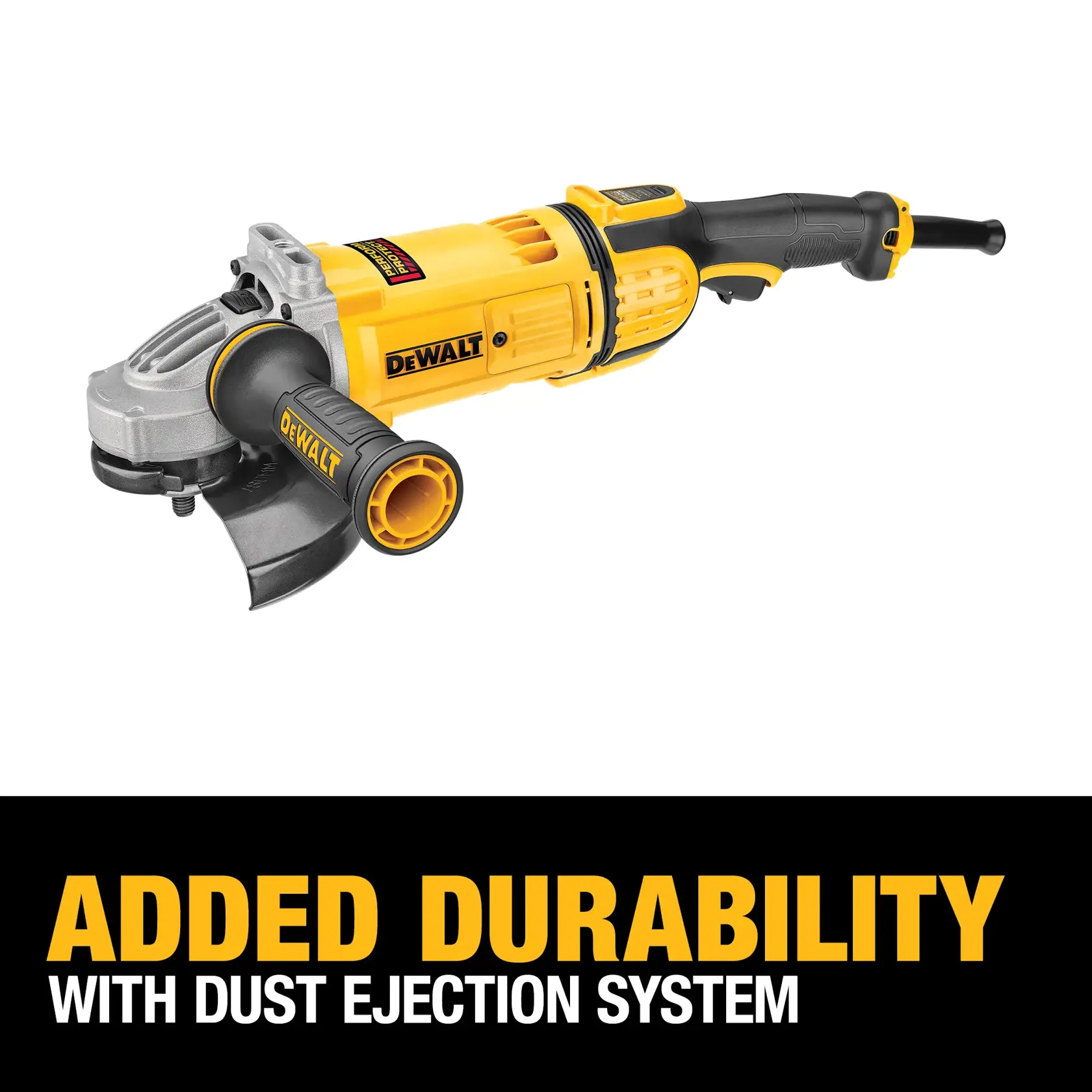 DEWALT® 7-in. 4.9 HP Angle Grinder with No Lock-On