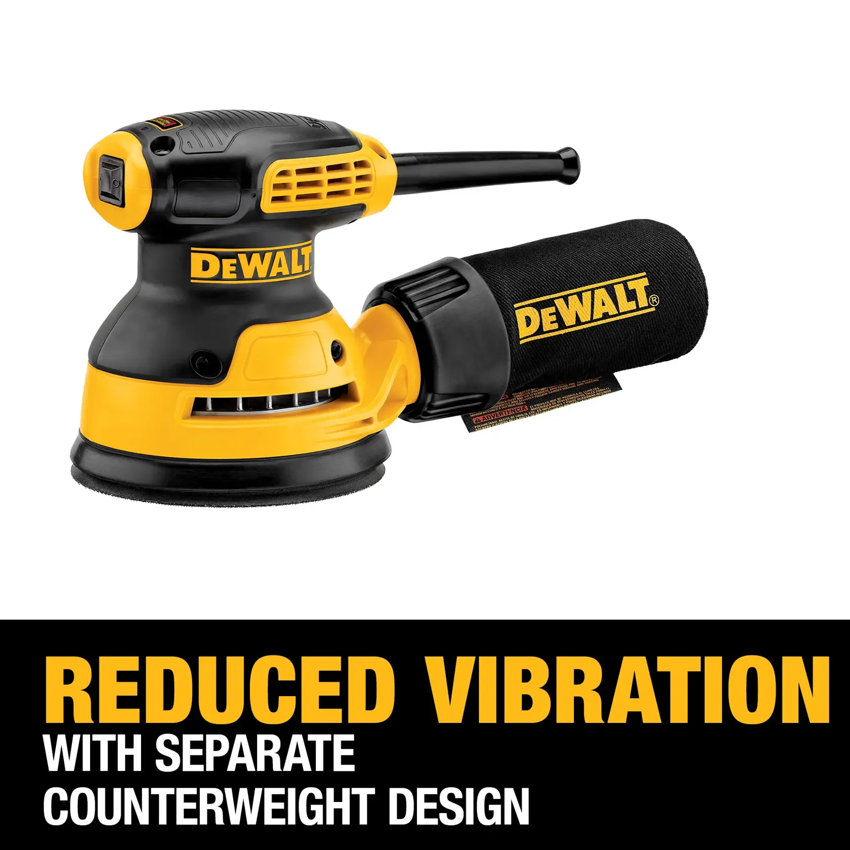 DEWALT® 5-in. Single Speed Random Orbit Sander - PSA Pad