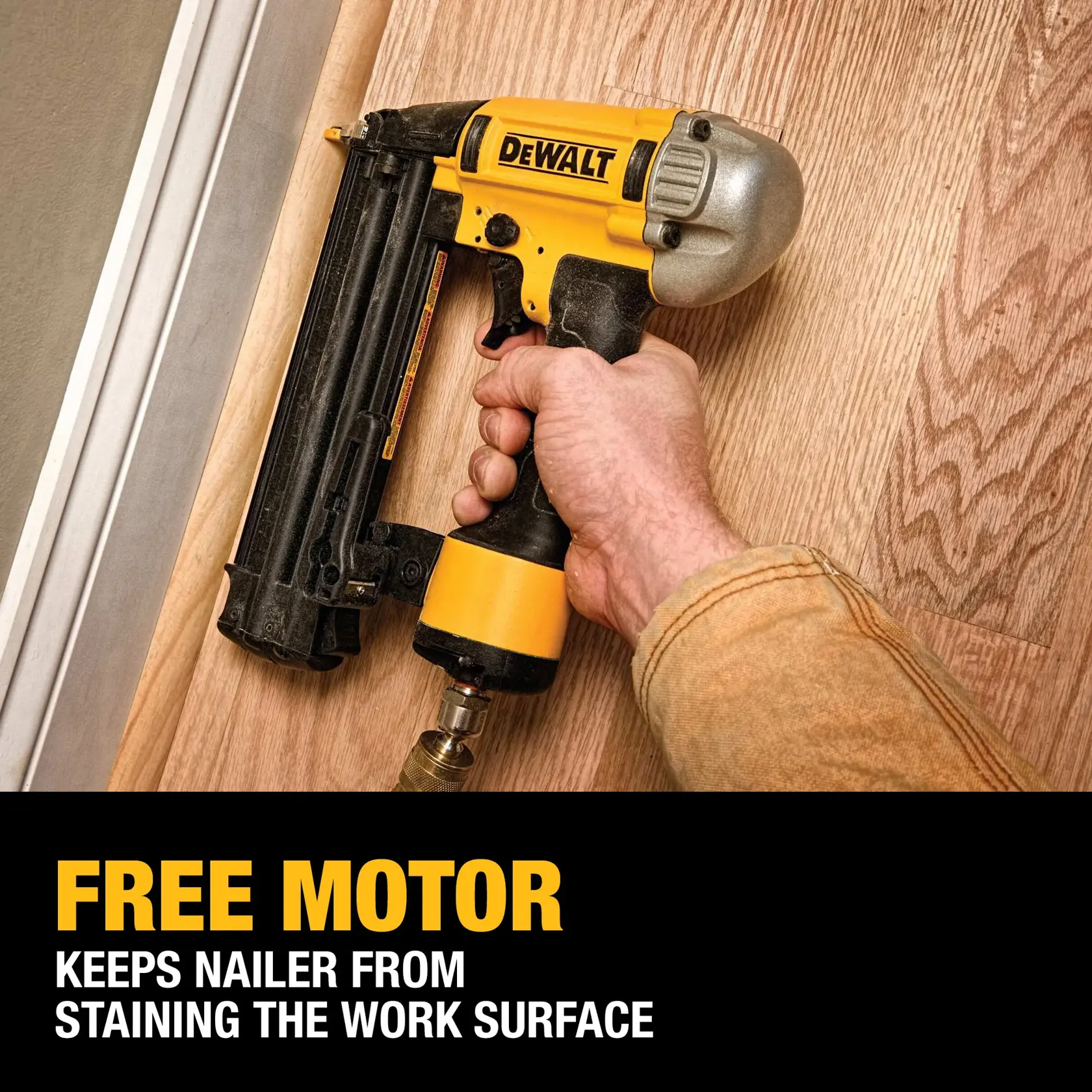 Ideal for Most Trim Nailing Applications Graphic