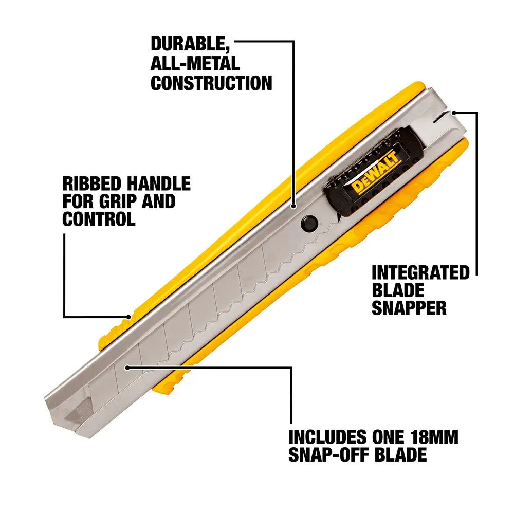 DEWALT® 18mm Snap-Off Knife