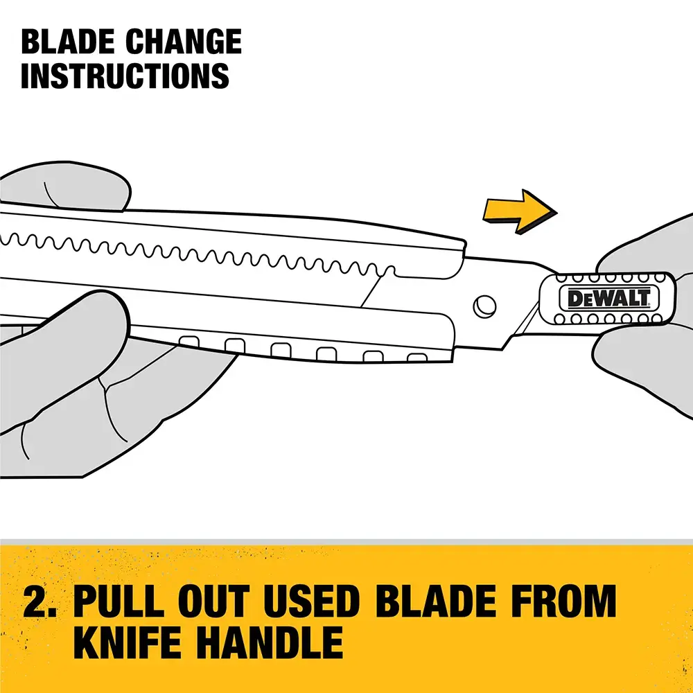 DEWALT® 18mm Snap-Off Knife