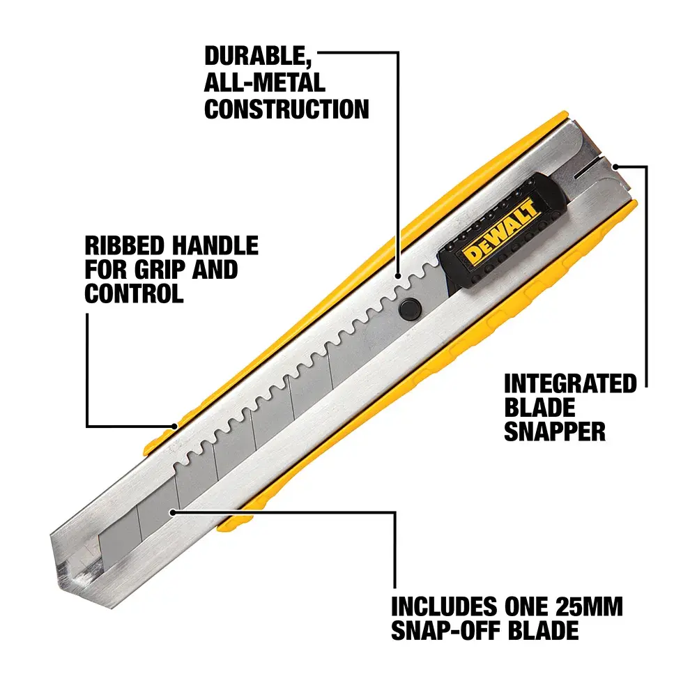 DEWALT® 25mm Snap-Off Knife