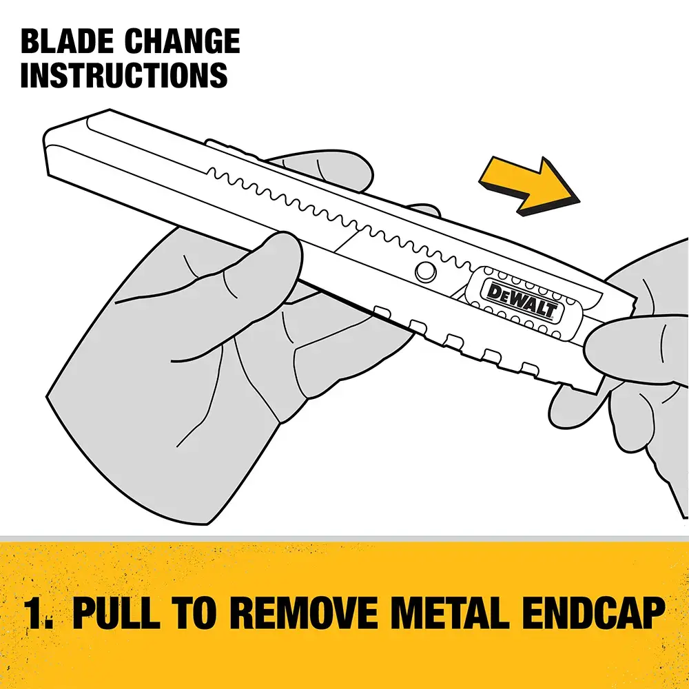 DEWALT® 25mm Snap-Off Knife