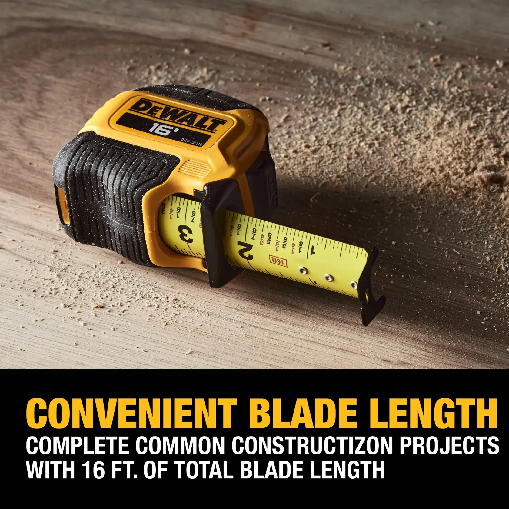 DEWALT® 16 ft. Compact Tape Measure