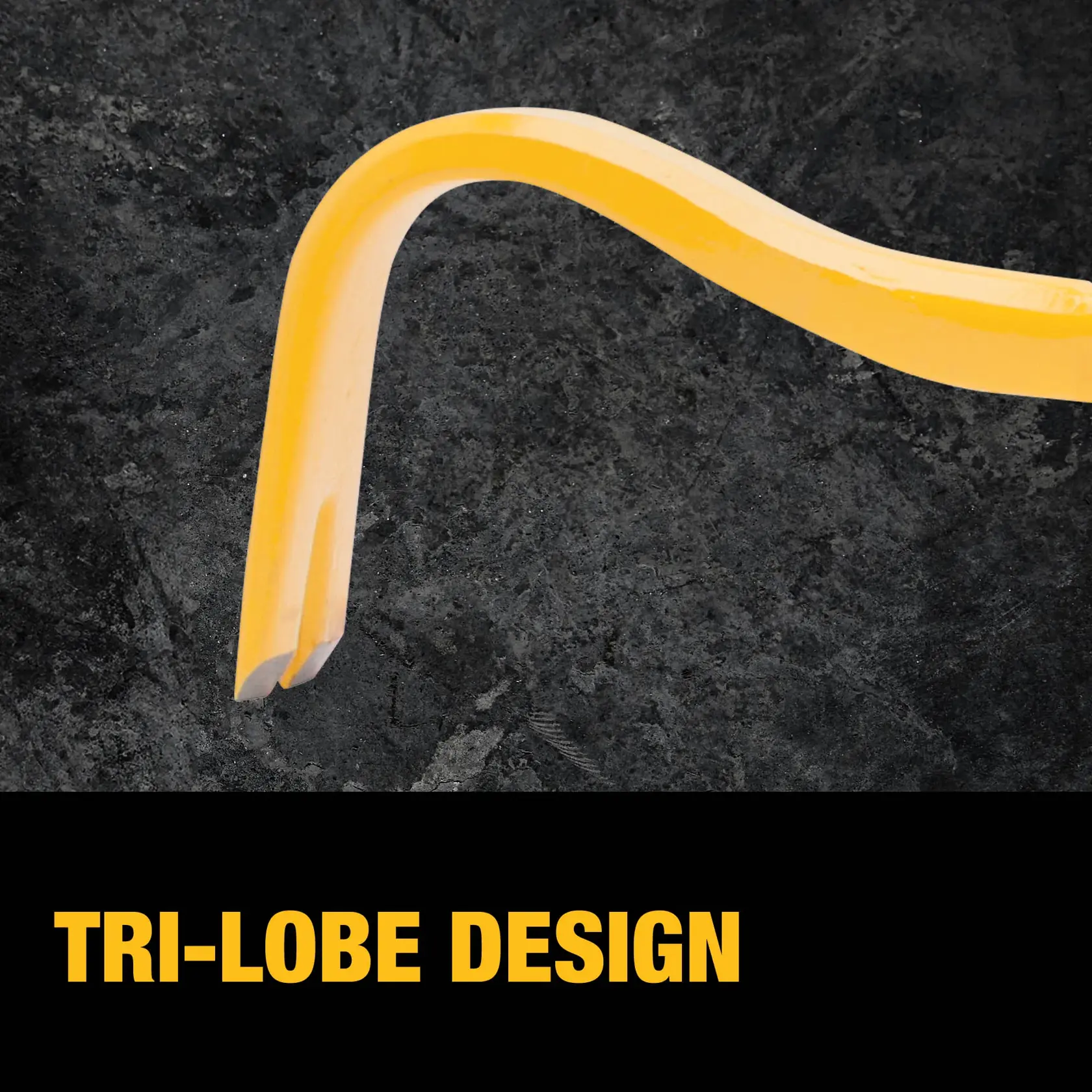 Tri-lobe design graphic