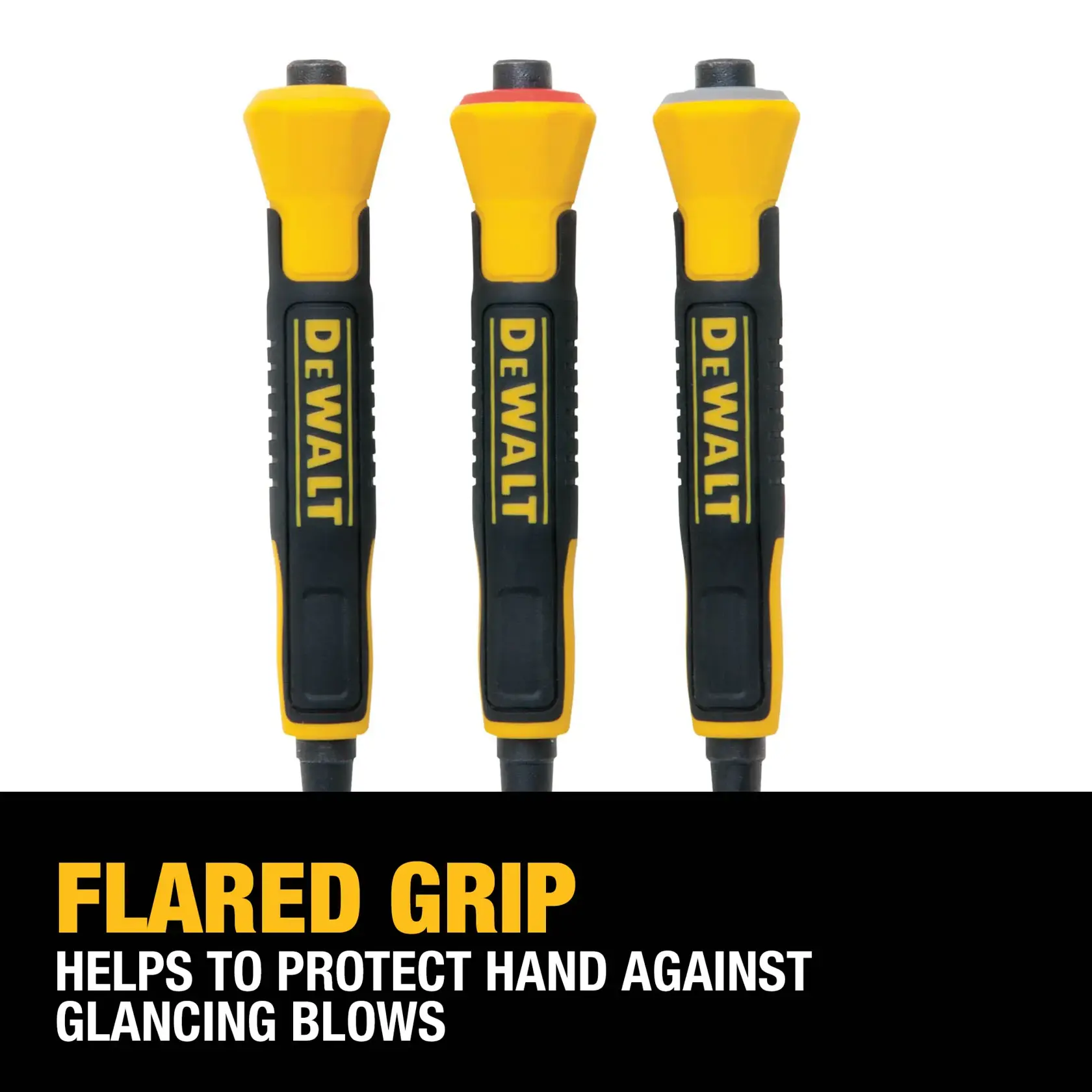 DEWALT® 1/32-in., 2/32-in., 3/32-in. Bi-Material Nail Sets