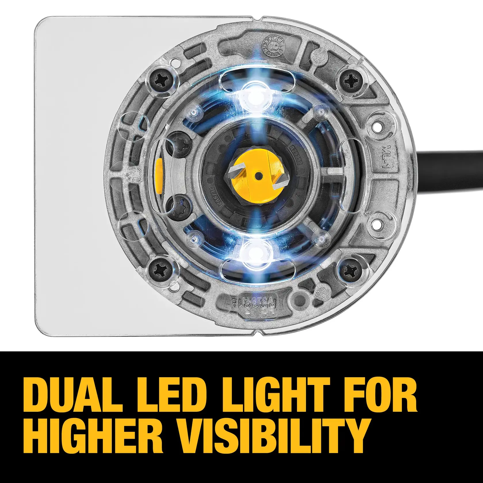 DEWALT® 1-1/4 HP Max Torque Corded Electric Variable Speed Compact Router Combo Kit