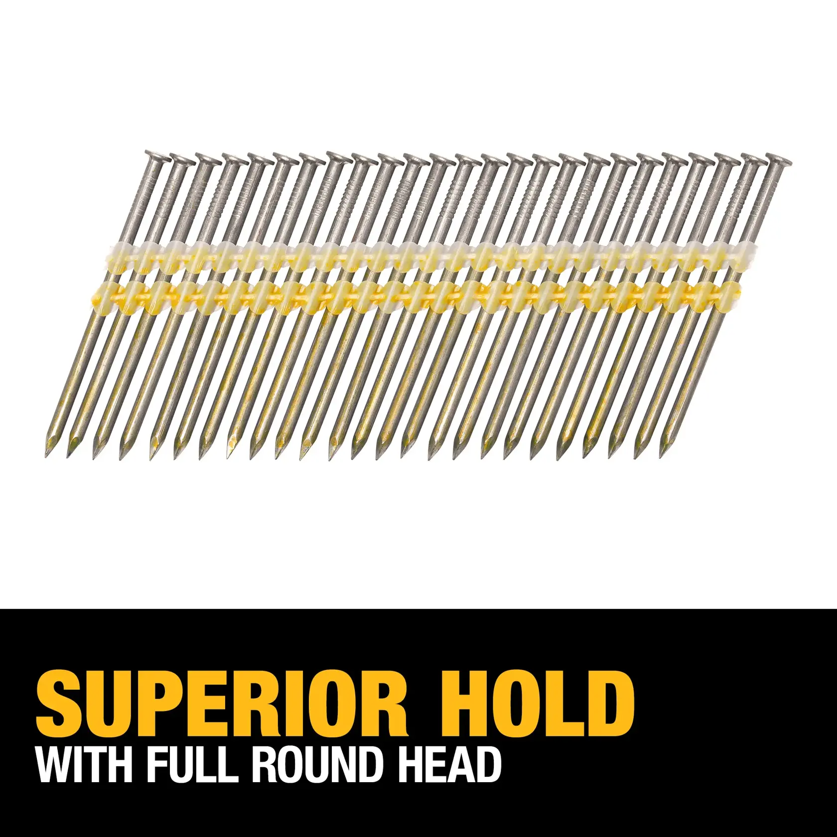 DEWALT® 3-1/4-in. x .148-in. 21-Degree Smooth Brite Round Head Nails (2000-Pack)