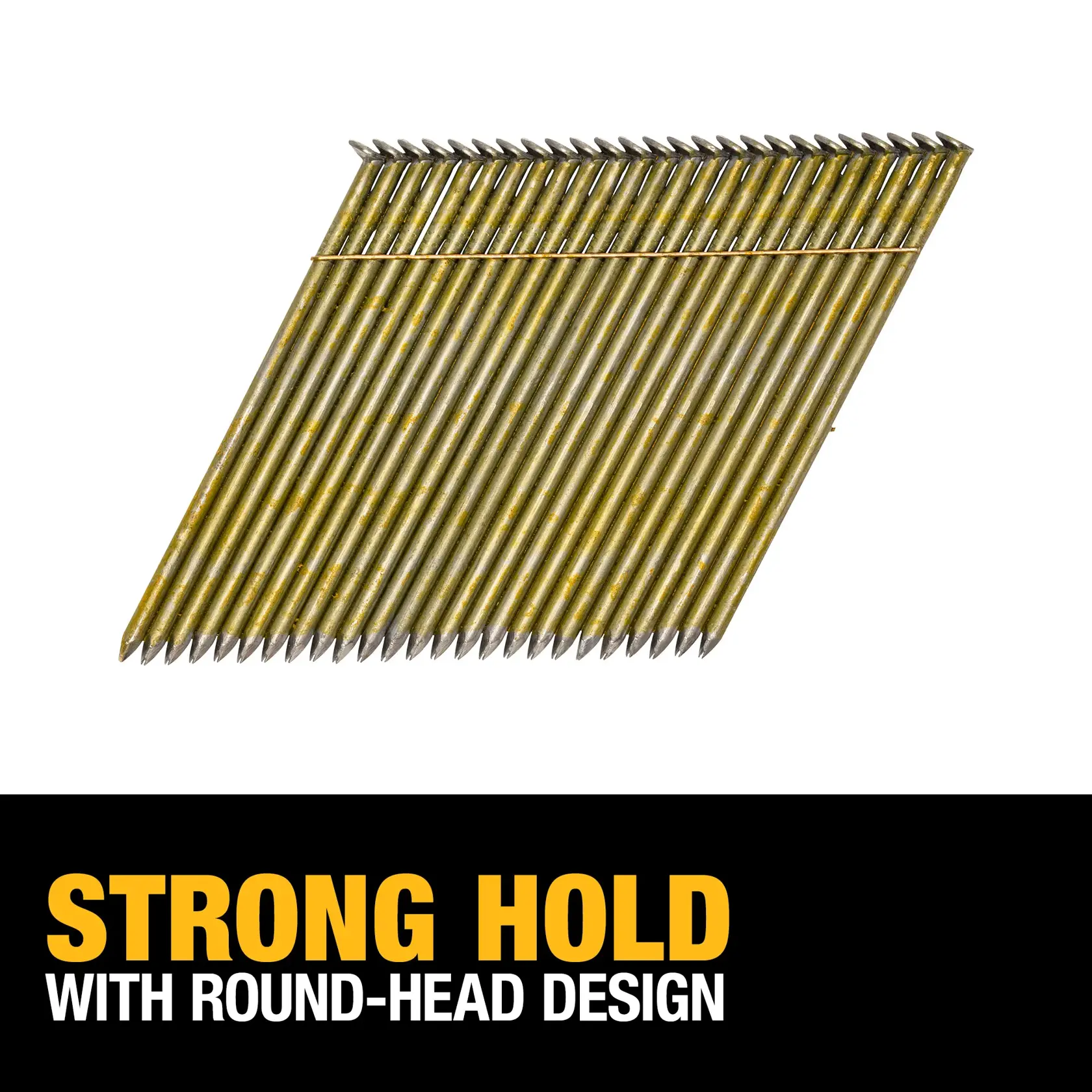 DEWALT® 3-1/4-in. x 0.120-in. Smooth Shank Brite 28 Degree Wire Weld Framing Nails (2000-Pack)