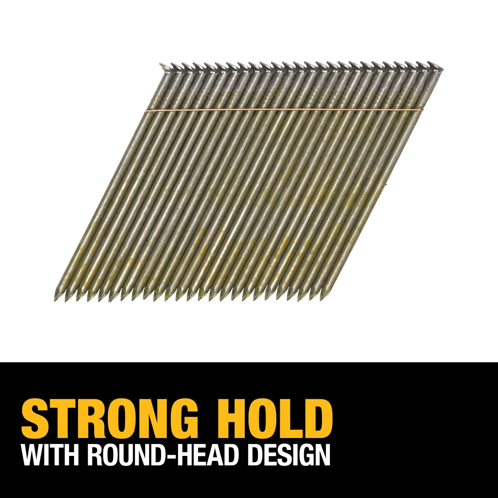 DEWALT® 3-1/2-in. x 0.131-in. Smooth Shank Brite 28 Degree Wire Weld Framing Nails (2000-Pack)